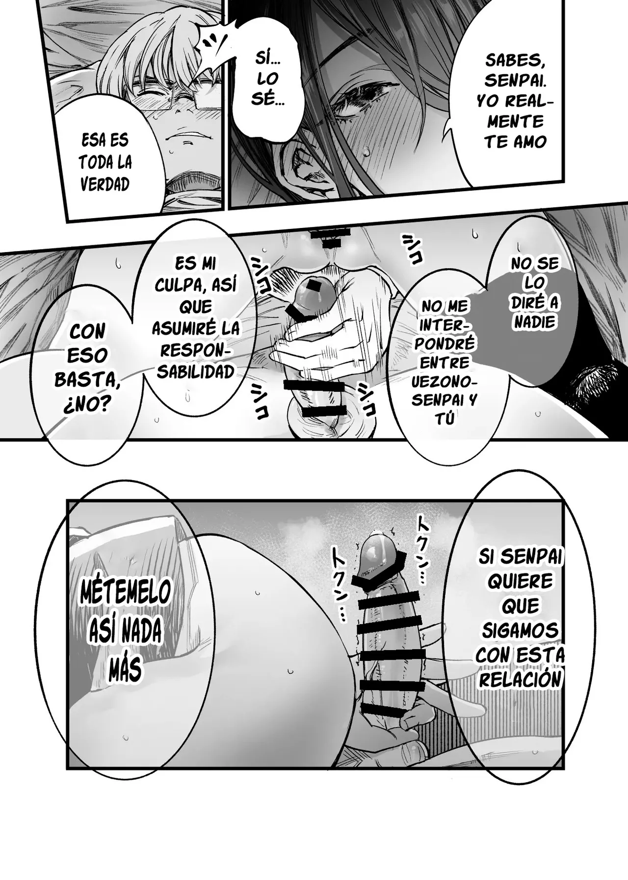 [Umemoto Seisaku Iinkai (Sakayama Shinta)] Futari ga Shiawase ni Natteiku Sugata o Miru Kurai nara Shinda Hou ga Ii. 2 | Antes que Verlos Felices Prefiero Morir 2 [Spanish] [Digital] 67eme image