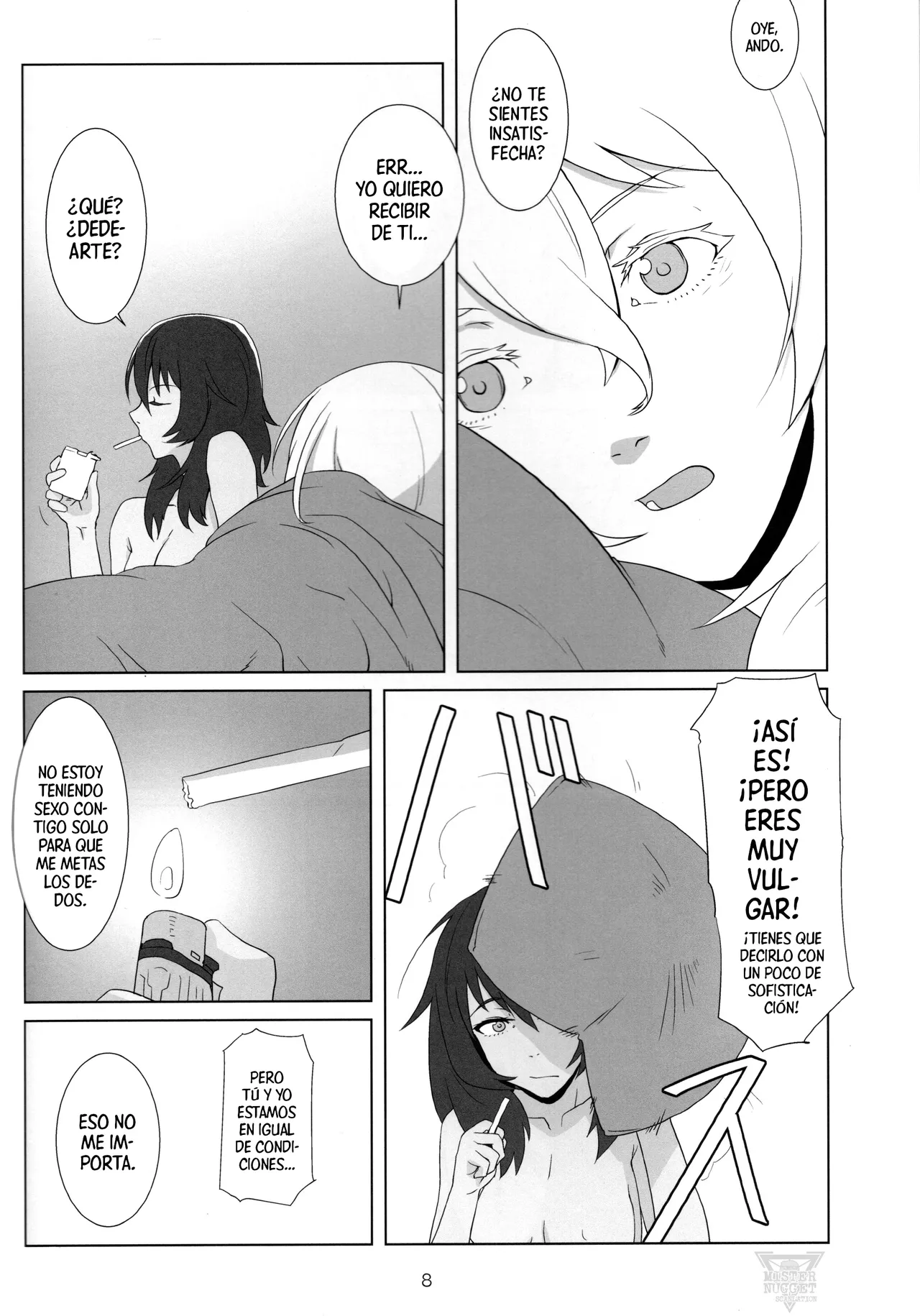 (Maiden's Event) [Park Popcorn (cohen)] Kimi no Yubi ga Hairanai | Tus Dedos No Entran (Girls und Panzer) [Spanish] [Mister Nugget] image number 6