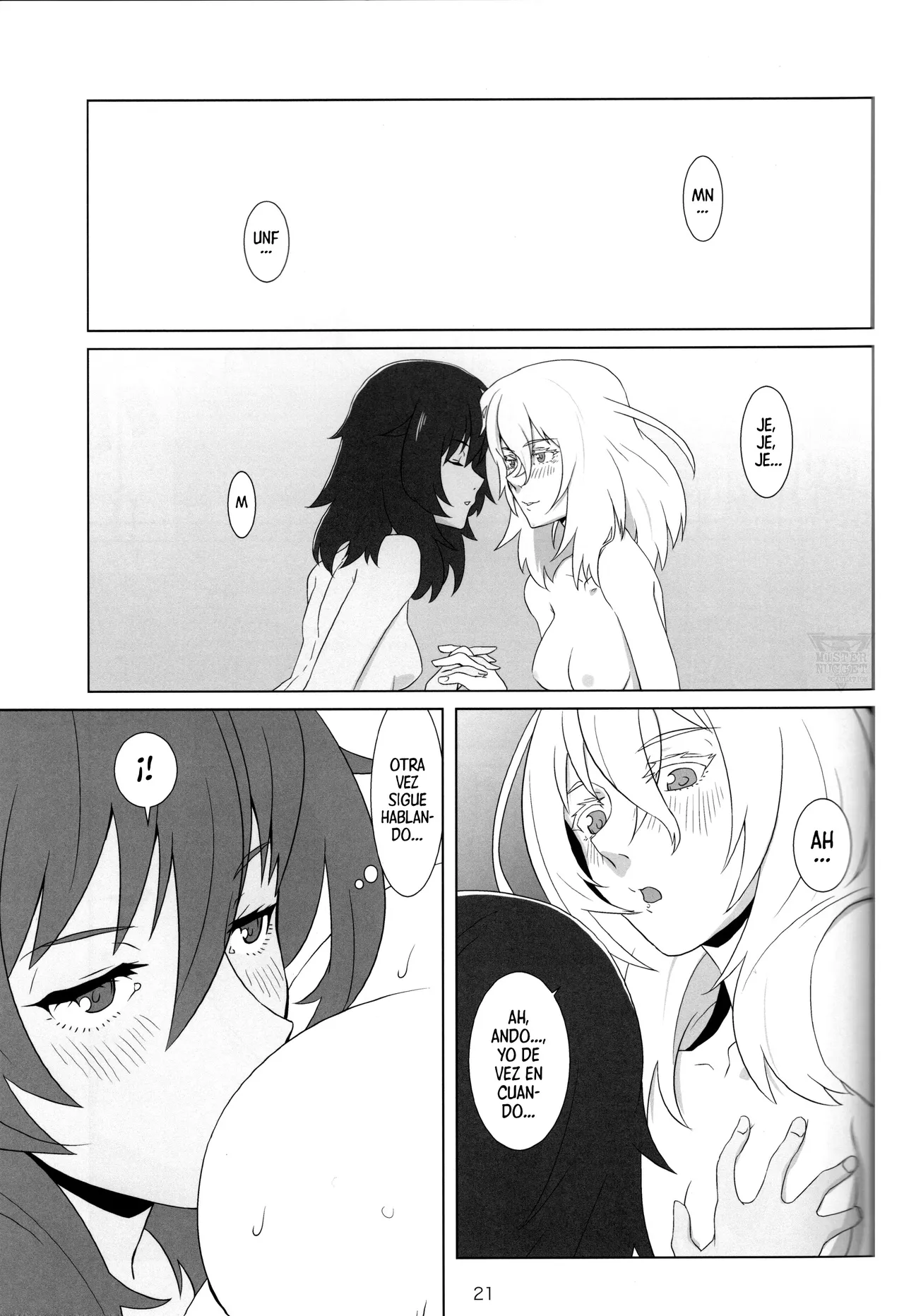 (Maiden's Event) [Park Popcorn (cohen)] Kimi no Yubi ga Hairanai | Tus Dedos No Entran (Girls und Panzer) [Spanish] [Mister Nugget] image number 19