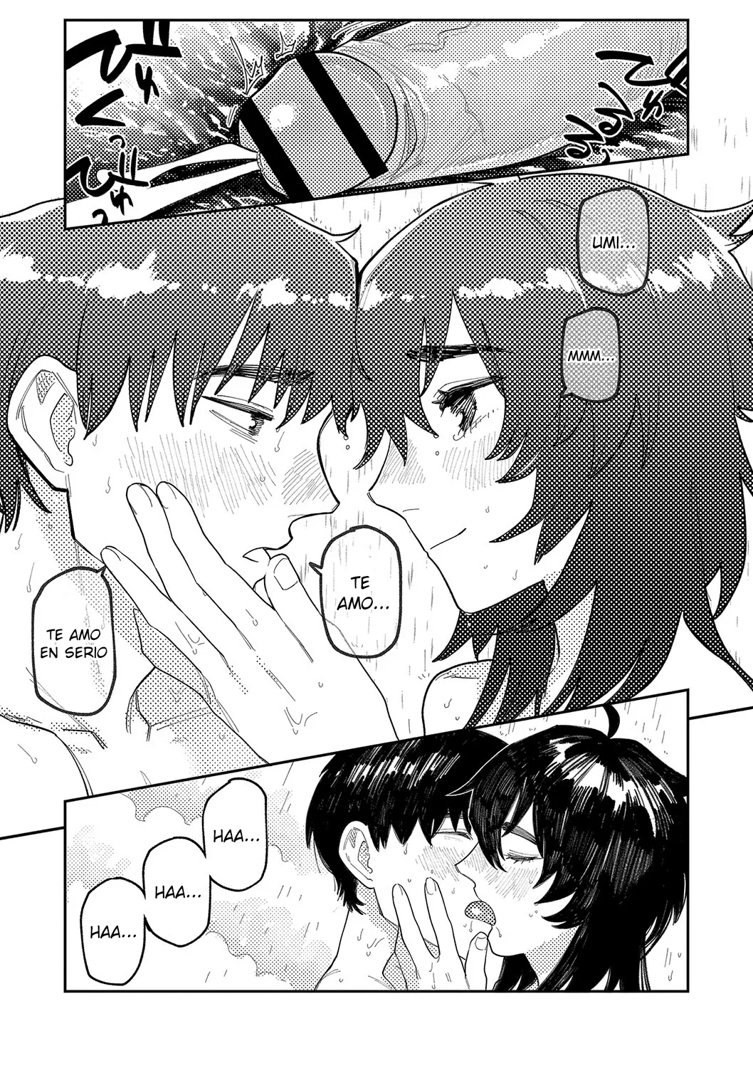 [Higeta] Phaser (Oyasumi, Teen - Good Night, Goodbye) | (Buenas Noches, Adolescente - Buenas Noches, Adiós) [Spanish] [Shudjak - Berpy] image number 37