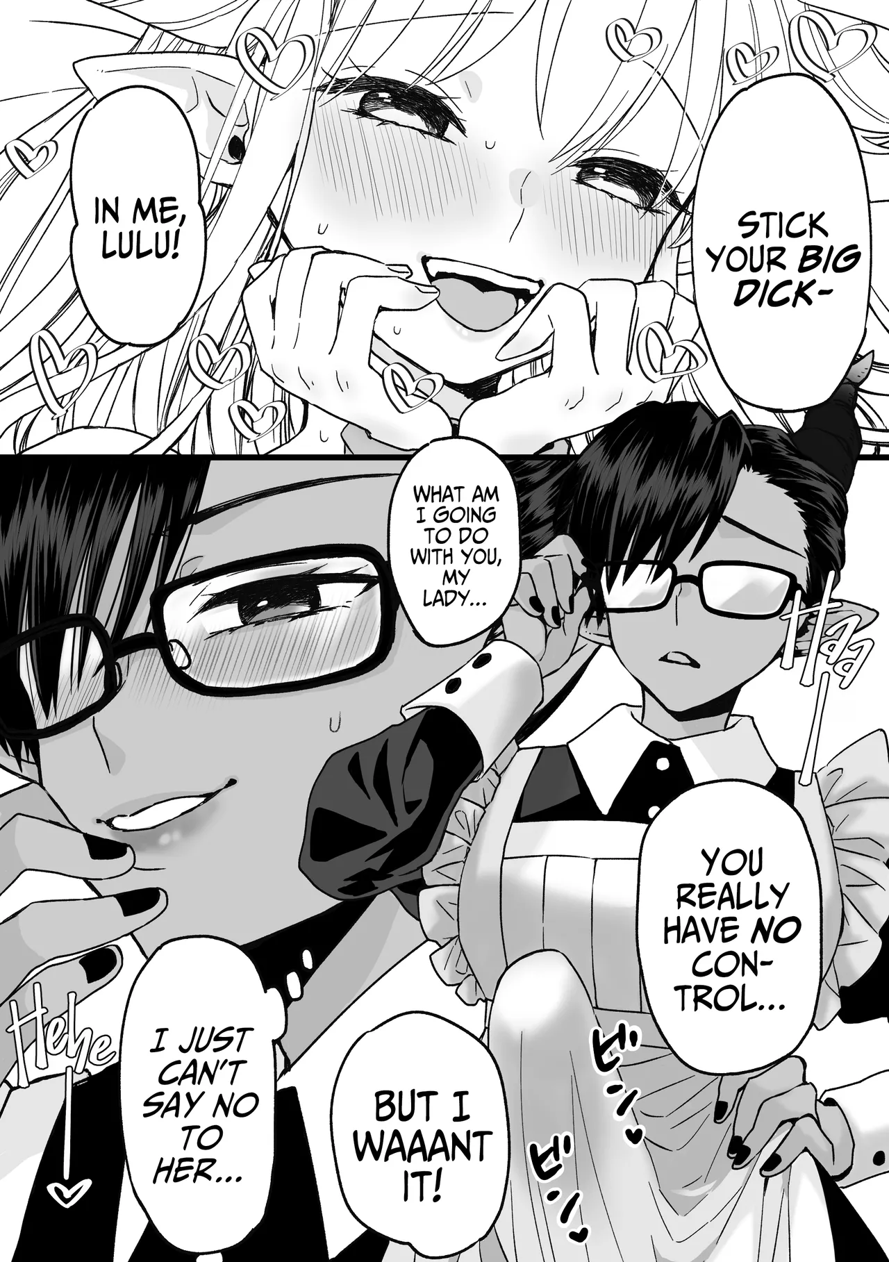 [TriangleMonster] My Maid Has A Bottomless Libido [English] [A Cool Person] Bildnummer 13