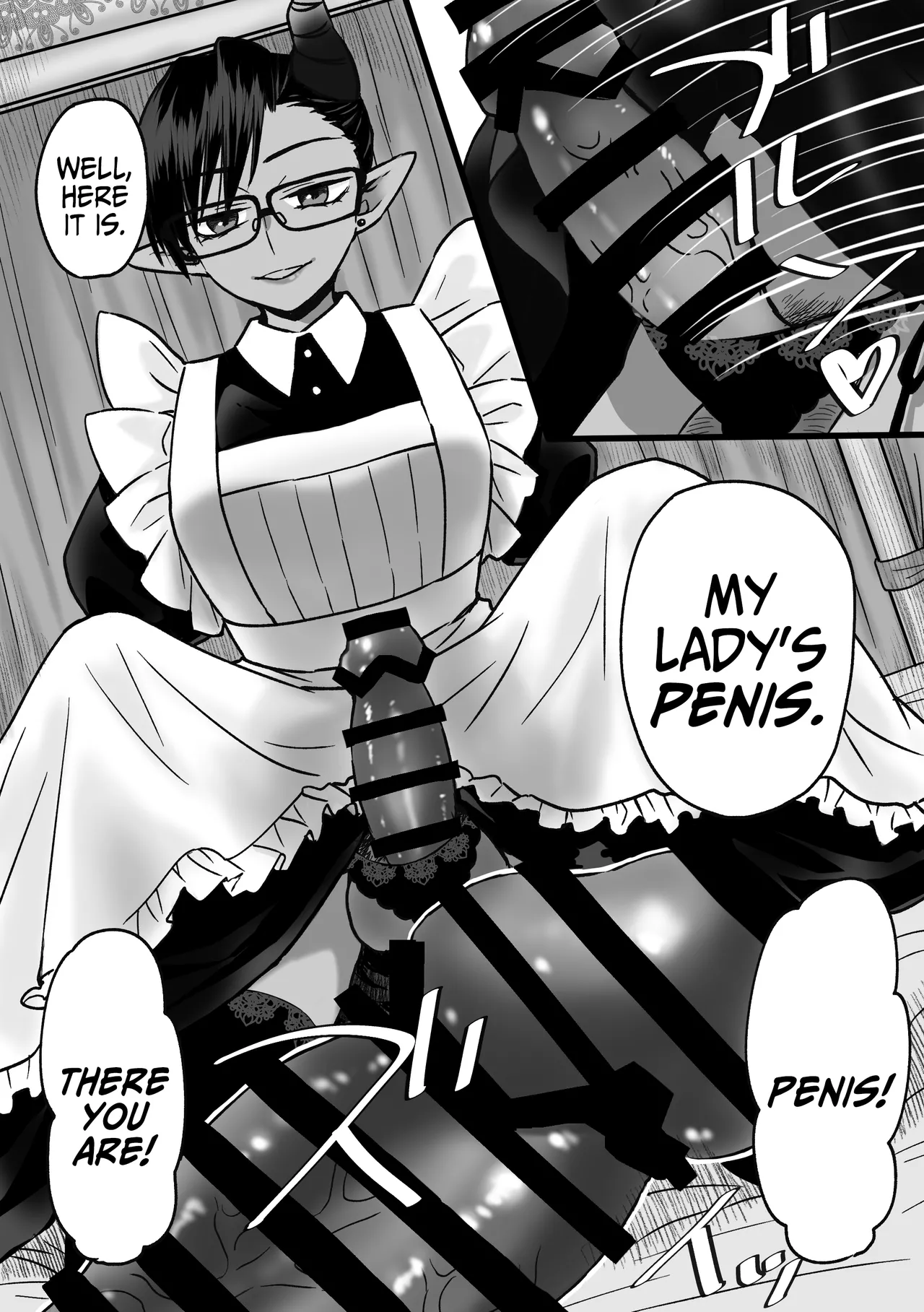 [TriangleMonster] My Maid Has A Bottomless Libido [English] [A Cool Person] Bildnummer 14