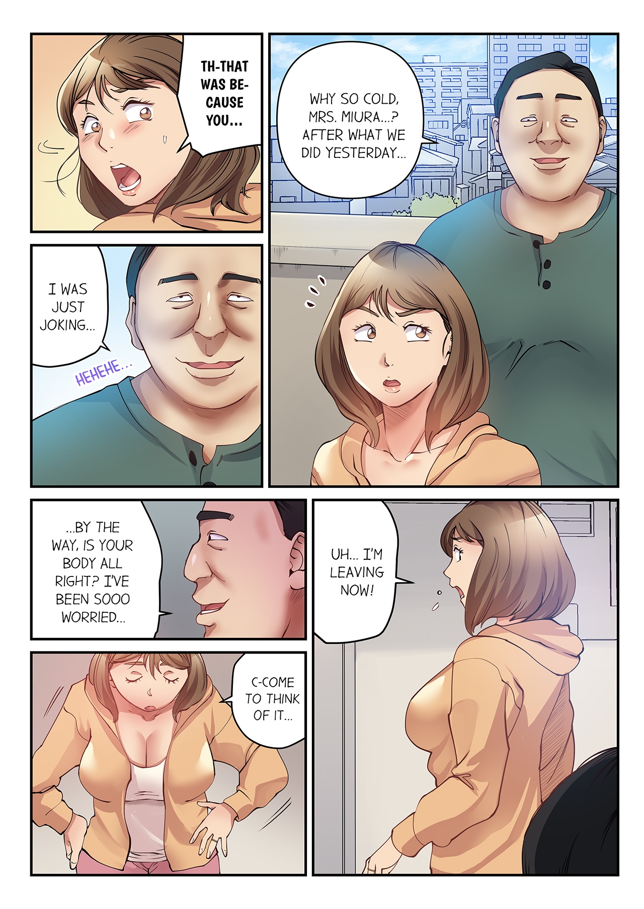 [Yamato Miyu] 'Oku-san, Yokkyuu Fumandesho?' Otto ni Barete wa Ikenai Yarisugi Nenchaku SEX | "Missus, Are You Sexually Frustrated?" Excessive, Demanding Sex That the Husband Can't Know About Chapter 1-12 [English] 图片编号 27