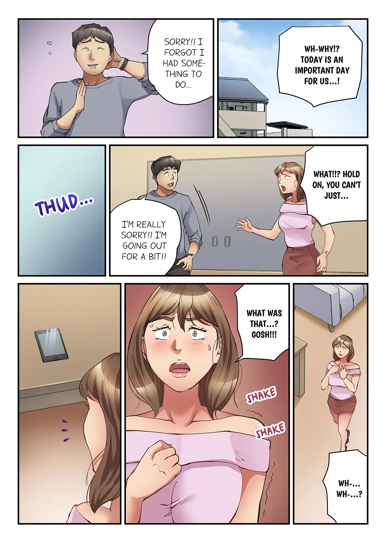 [Yamato Miyu] 'Oku-san, Yokkyuu Fumandesho?' Otto ni Barete wa Ikenai Yarisugi Nenchaku SEX | "Missus, Are You Sexually Frustrated?" Excessive, Demanding Sex That the Husband Can't Know About Chapter 1-12 [English] 图片编号 96