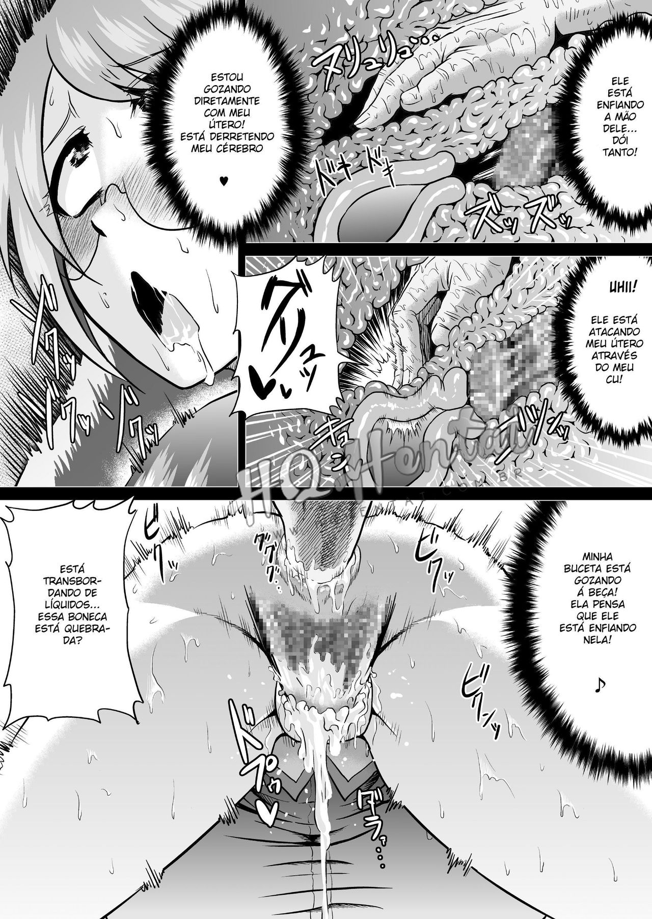 [Ahemaru (Henrik)] Hanekawa Love Doll (Bakemonogatari) [Portuguese-BR] [Digital] numero di immagine  18