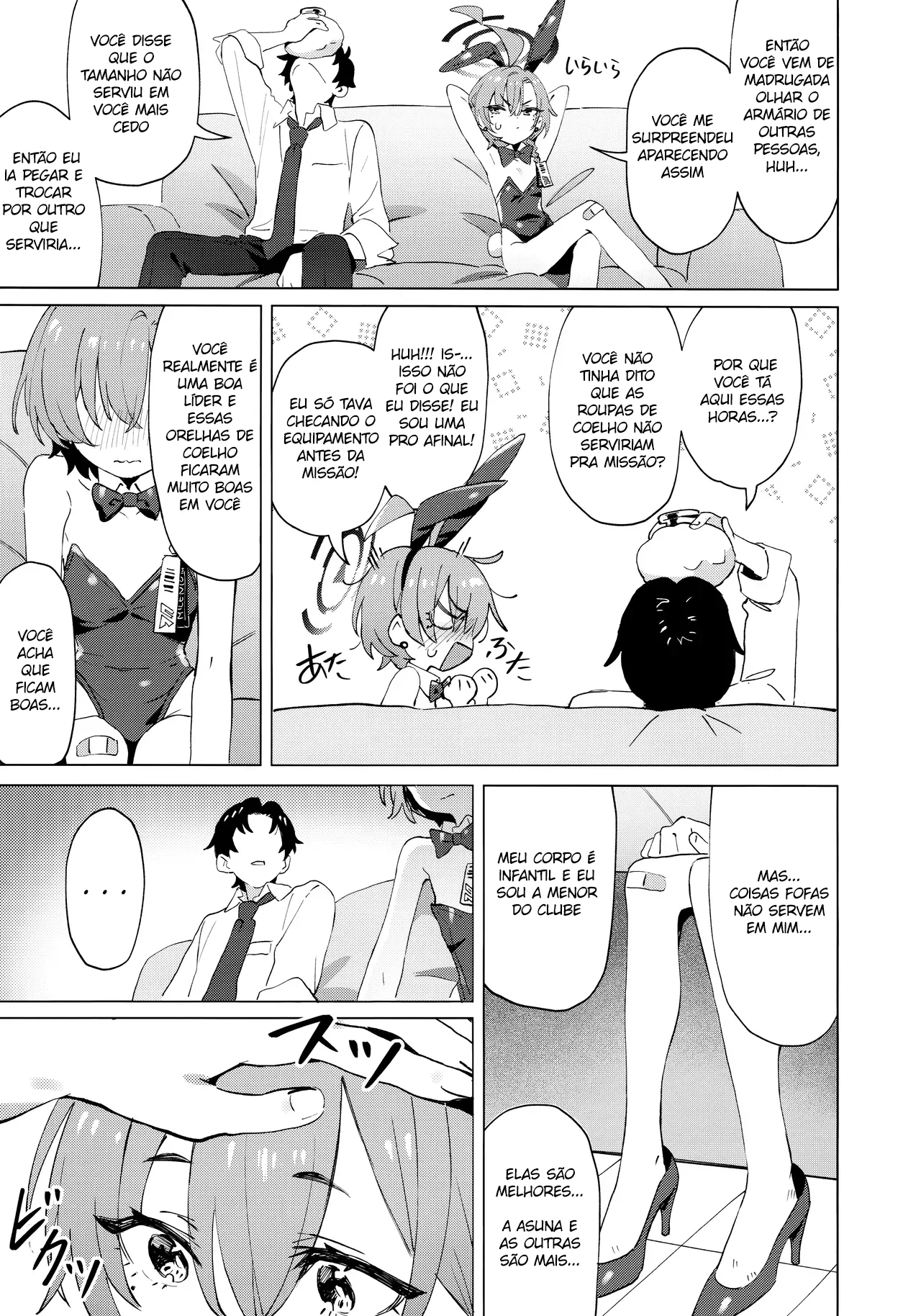 [Kuni no Kuni (Kuni-kun)] Honto wa Neru-chan mo Kawaiku Naritai! - In fact, Nell Chan wants to be pretty too! (Blue Archive) [Portuguese-BR] [Digital] 图片编号 11