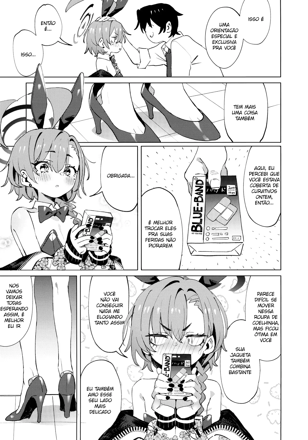 [Kuni no Kuni (Kuni-kun)] Honto wa Neru-chan mo Kawaiku Naritai! - In fact, Nell Chan wants to be pretty too! (Blue Archive) [Portuguese-BR] [Digital] 图片编号 35