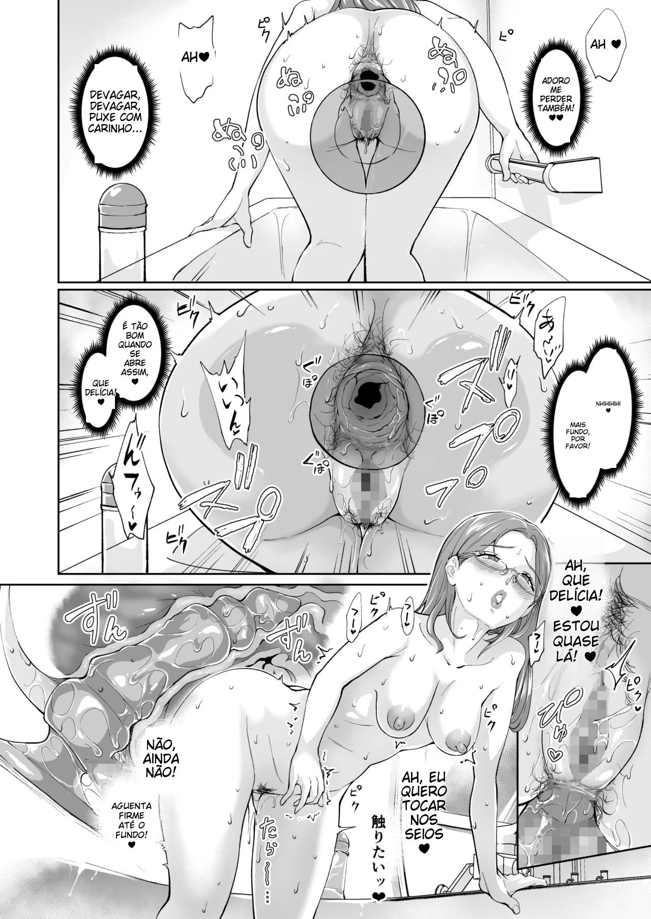 [Bonsketch (Bonske)] Ketsuananist na Jukujo Shiri [Portuguese-BR] [Digital] 图片编号 5