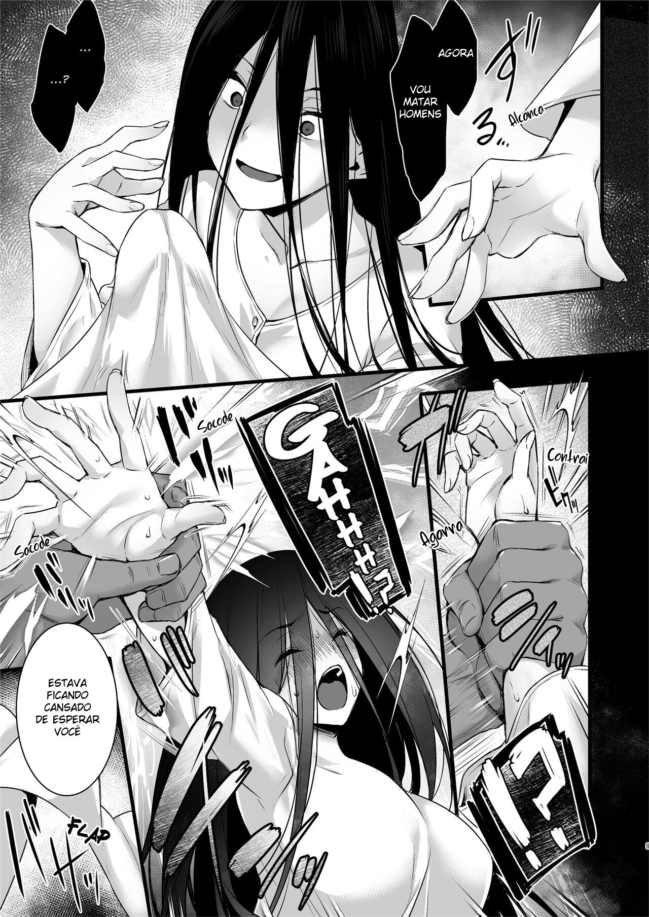 [Himeya (Abe Inori)] Rental Tanetsuke Oji-san Ghost ~Tera Umare no Tanetsuke Oji-san, Yuurei to Nonstop Hame Jorei~ [Portuguese-BR] [Digital] imagen número 8