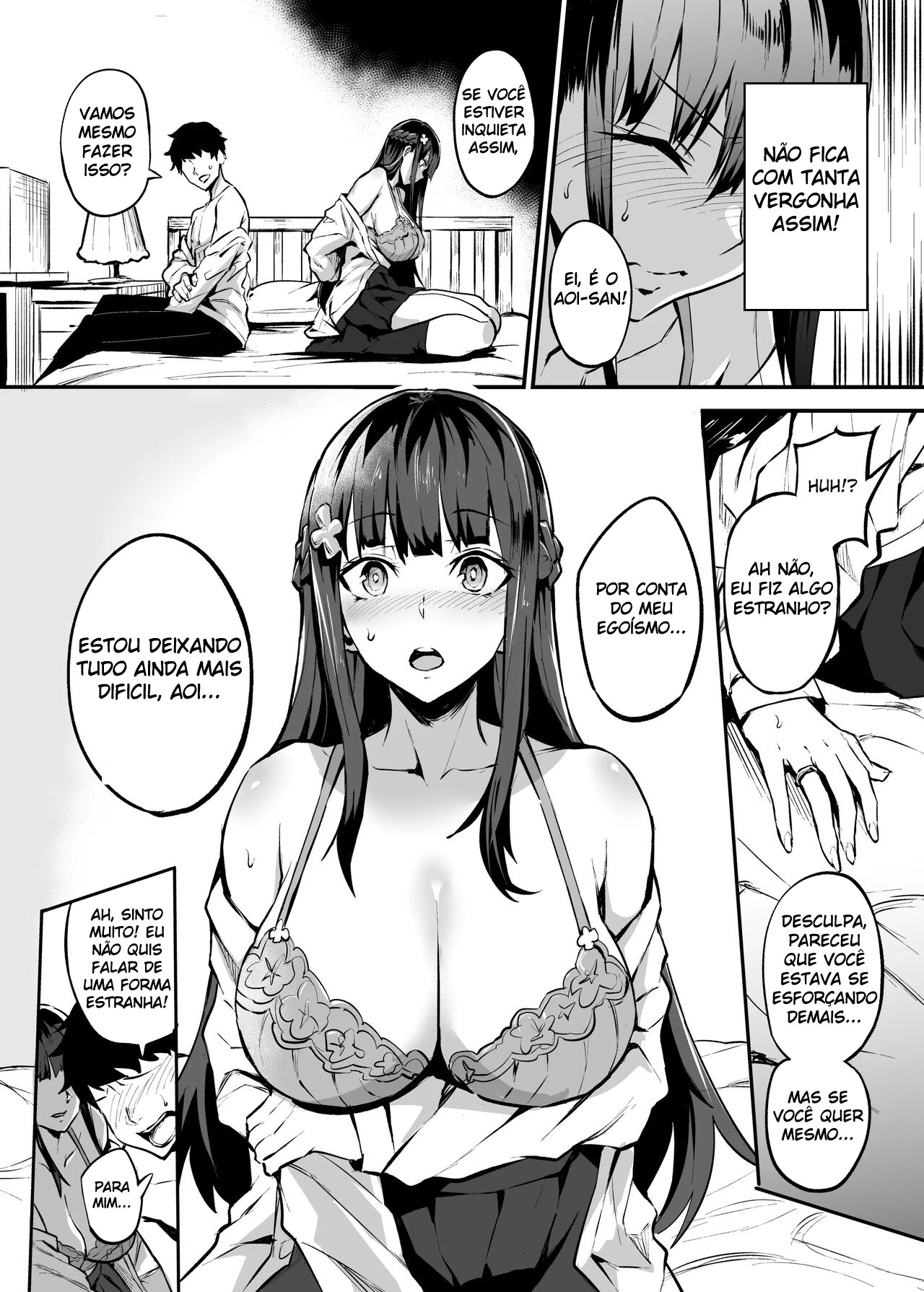 [Dramus] Kanojo ga Gaikokujin ni Netorareru Manga Ouchi Fuck Hen [Portuguese-BR] Bildnummer 7