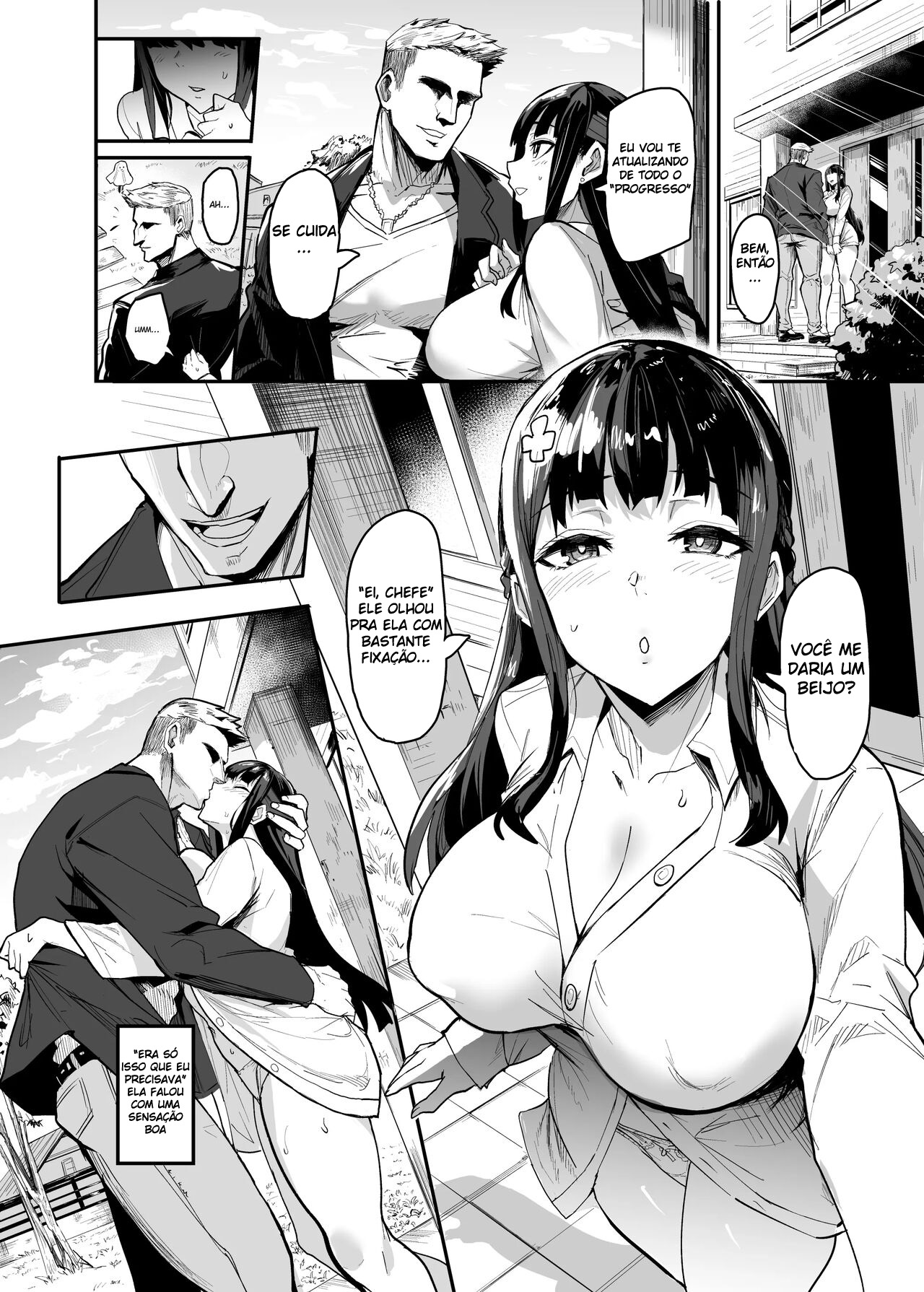 [Dramus] Kanojo ga Gaikokujin ni Netorareru Manga Ouchi Fuck Hen [Portuguese-BR] Bildnummer 89