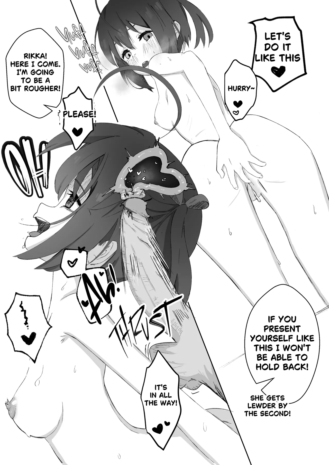 Rikka's surprise attack numero di immagine  25