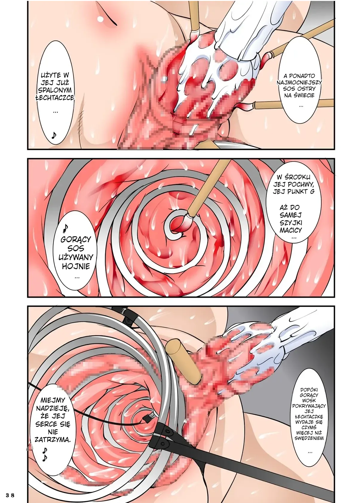 [Algolagnia (Mikoshiro Honnin)] Shishi Setsudan Shoujo Goumon Gyakutai-kan no Maid-san 2 [polski] 이미지 번호 38