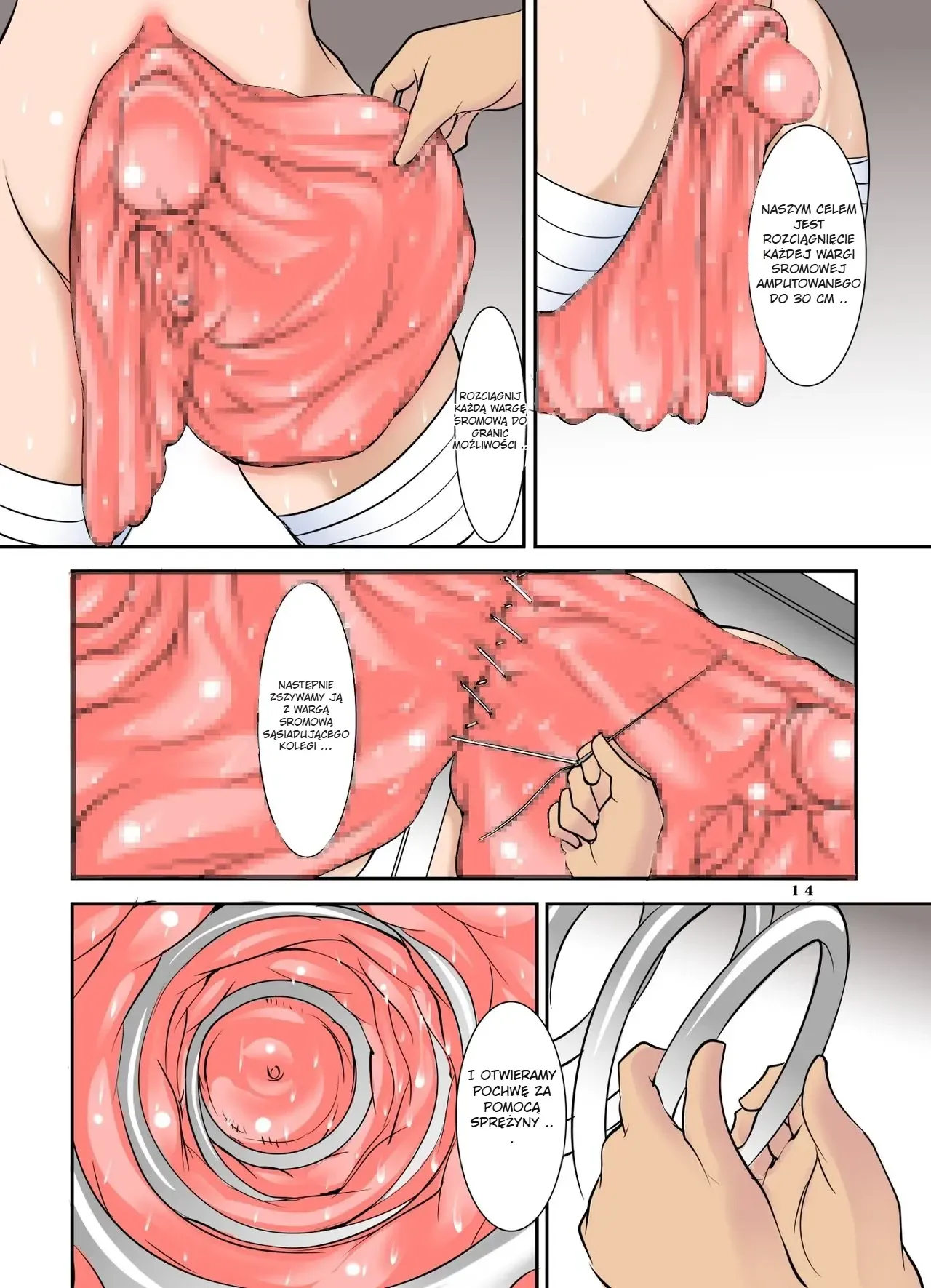 [Algolagnia (Mikoshiro Honnin)] Shishi Setsudan Shoujo Goumon Gyakutai-kan no Maid-san 3 [polski] 이미지 번호 13