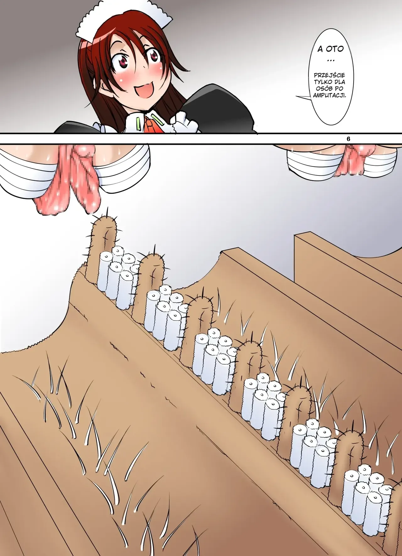 [Algolagnia (Mikoshiro Honnin)] Shishi Setsudan Shoujo Goumon Gyakutai-kan no Maid-san 4 [polski] 이미지 번호 6