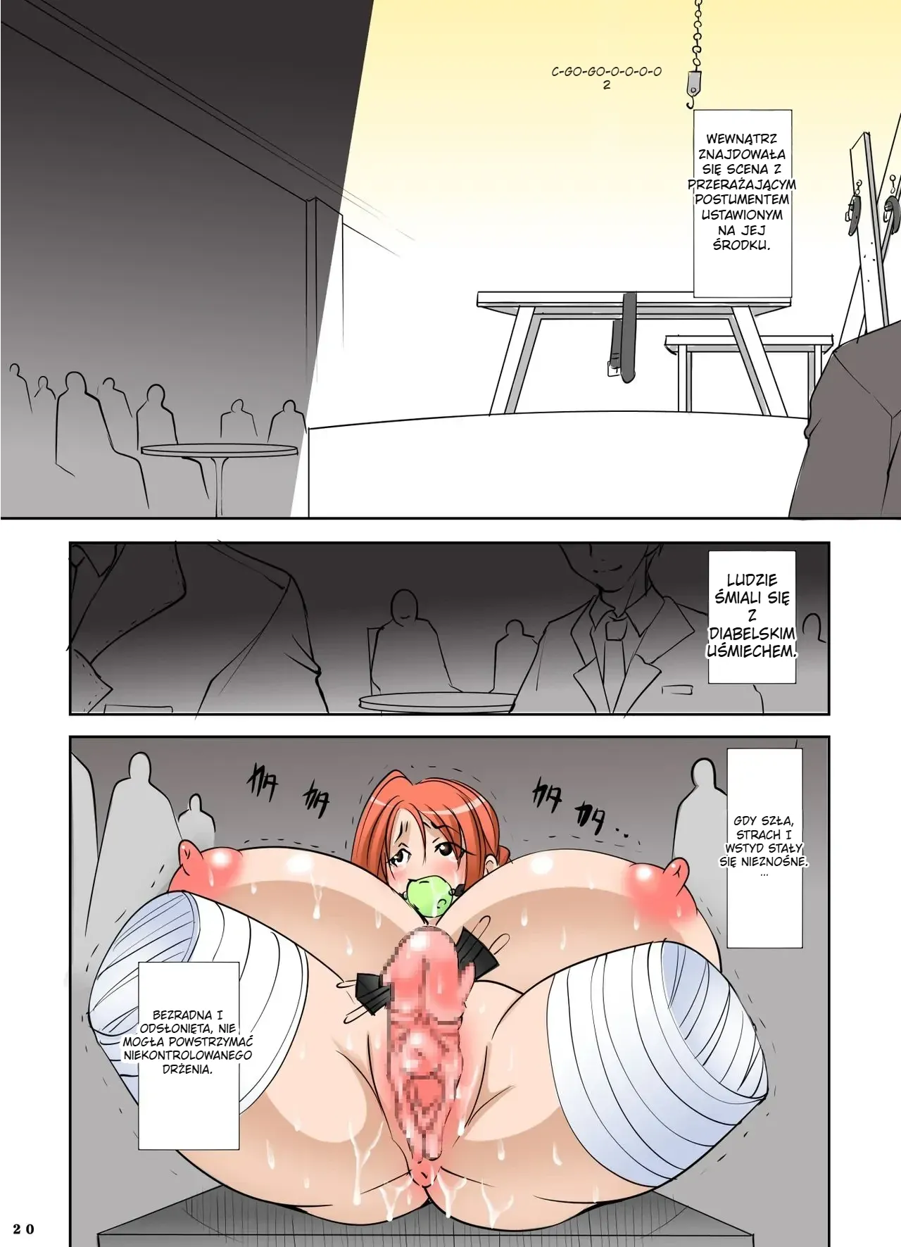 [Algolagnia (Mikoshiro Honnin)] Shishi Setsudan Shoujo Goumon Gyakutai-kan no Maid-san 1 [polski] image number 20