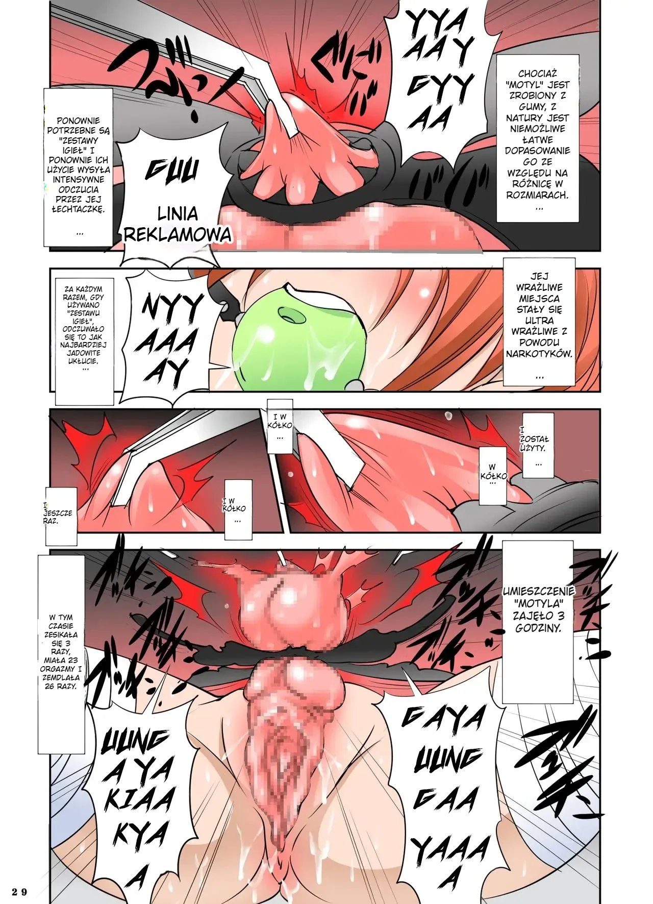 [Algolagnia (Mikoshiro Honnin)] Shishi Setsudan Shoujo Goumon Gyakutai-kan no Maid-san 1 [polski] image number 29