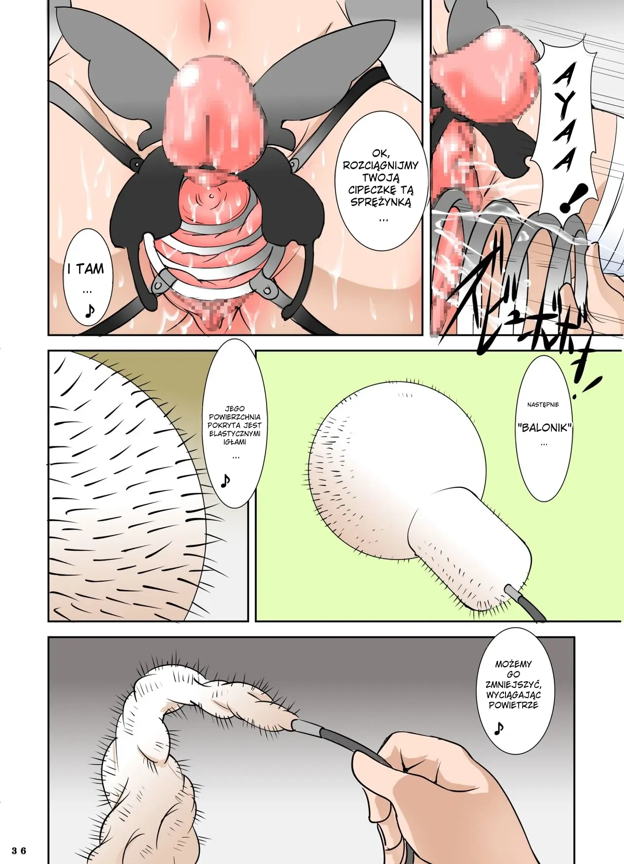 [Algolagnia (Mikoshiro Honnin)] Shishi Setsudan Shoujo Goumon Gyakutai-kan no Maid-san 1 [polski] image number 36