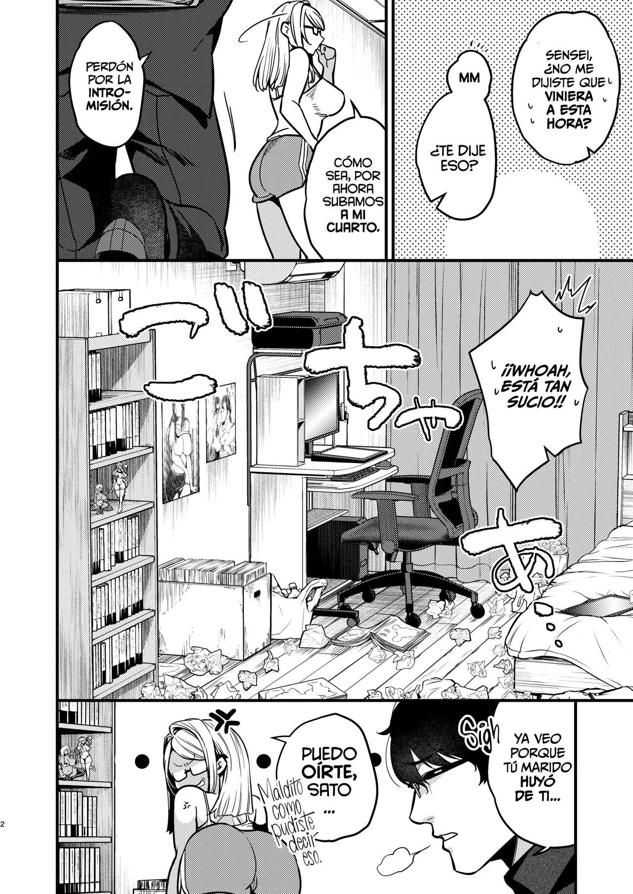 [Anmitsutei (Kibi Anmitsu)] Ero Mangaka-san to Henshu-kun | La Artista de Ero-manga y el Chico Editor [Spanish] [EromegameTT y A.W. SCAN] 画像番号 3