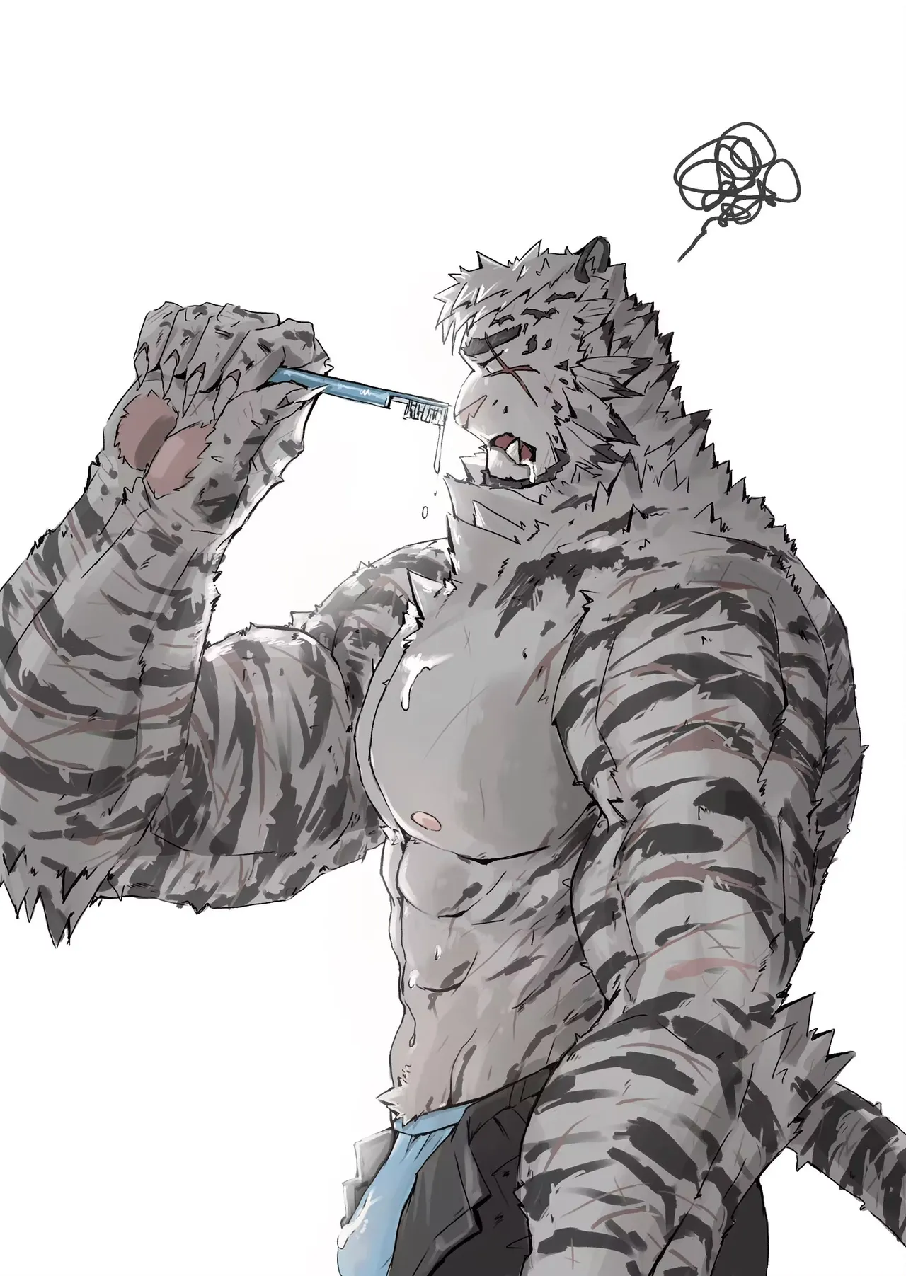 明日方舟直男干员安东尼西蒙MOUNTAIN 이미지 번호 9