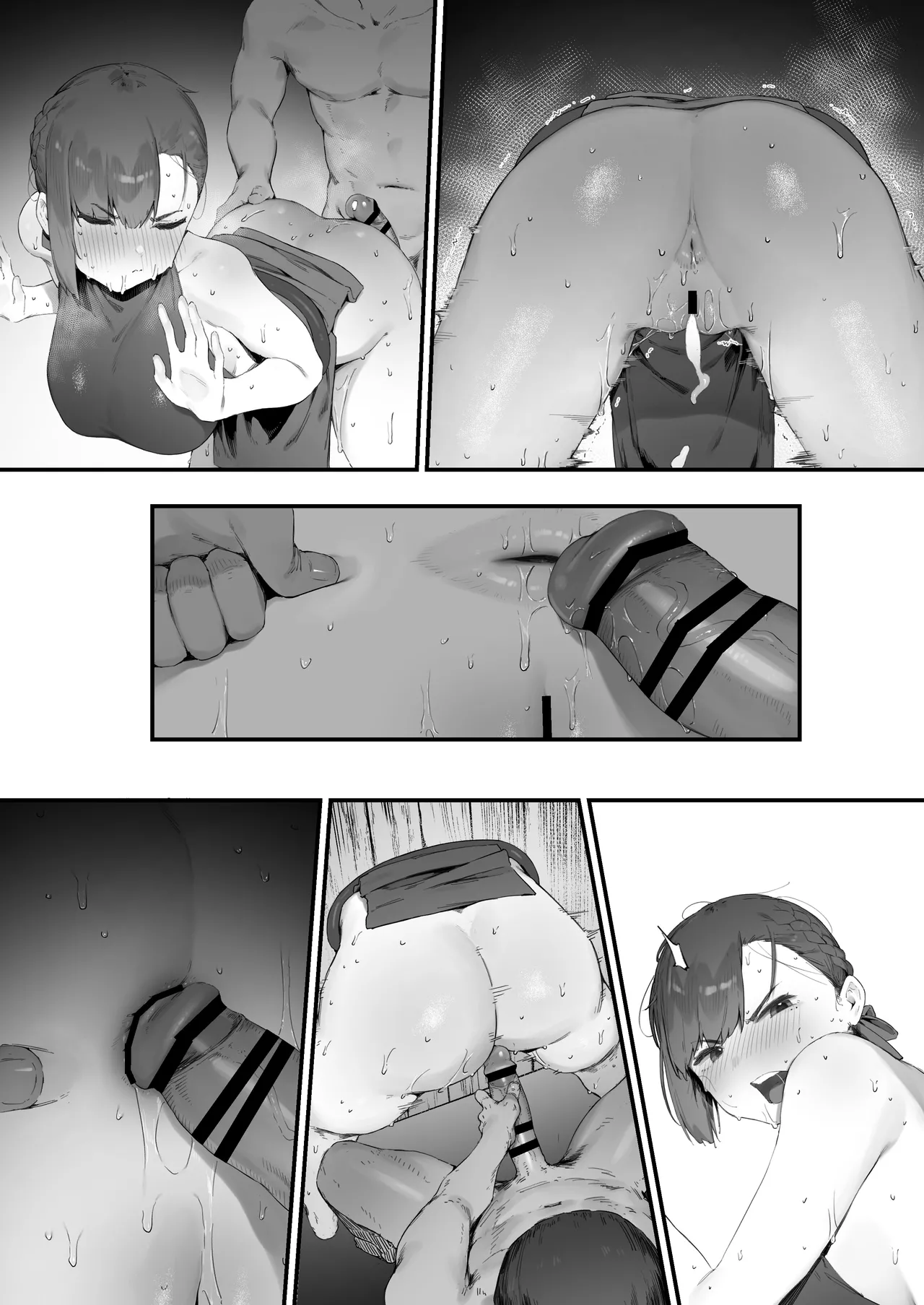 [Nigiri Usagi] Hen na Soubi no Sei de O◯nko Kowareteshimatta de wa Nai ka! 1-4 [Textless] imagen número 38