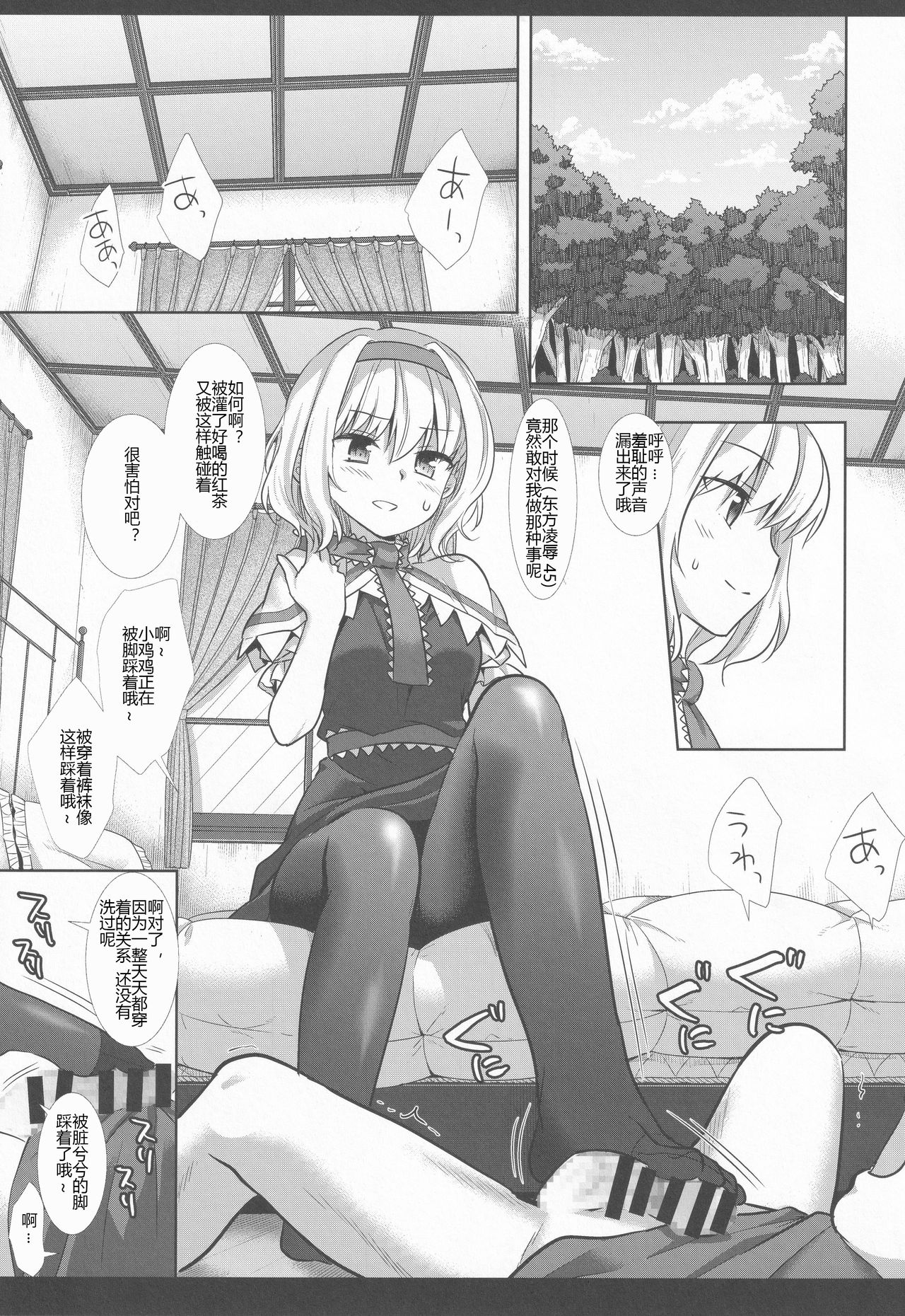 (C97) [Nagiyamasugi (Nagiyama)] Touhou Revenge 2 Alice (Touhou Project) [Chinese] numero di immagine  4