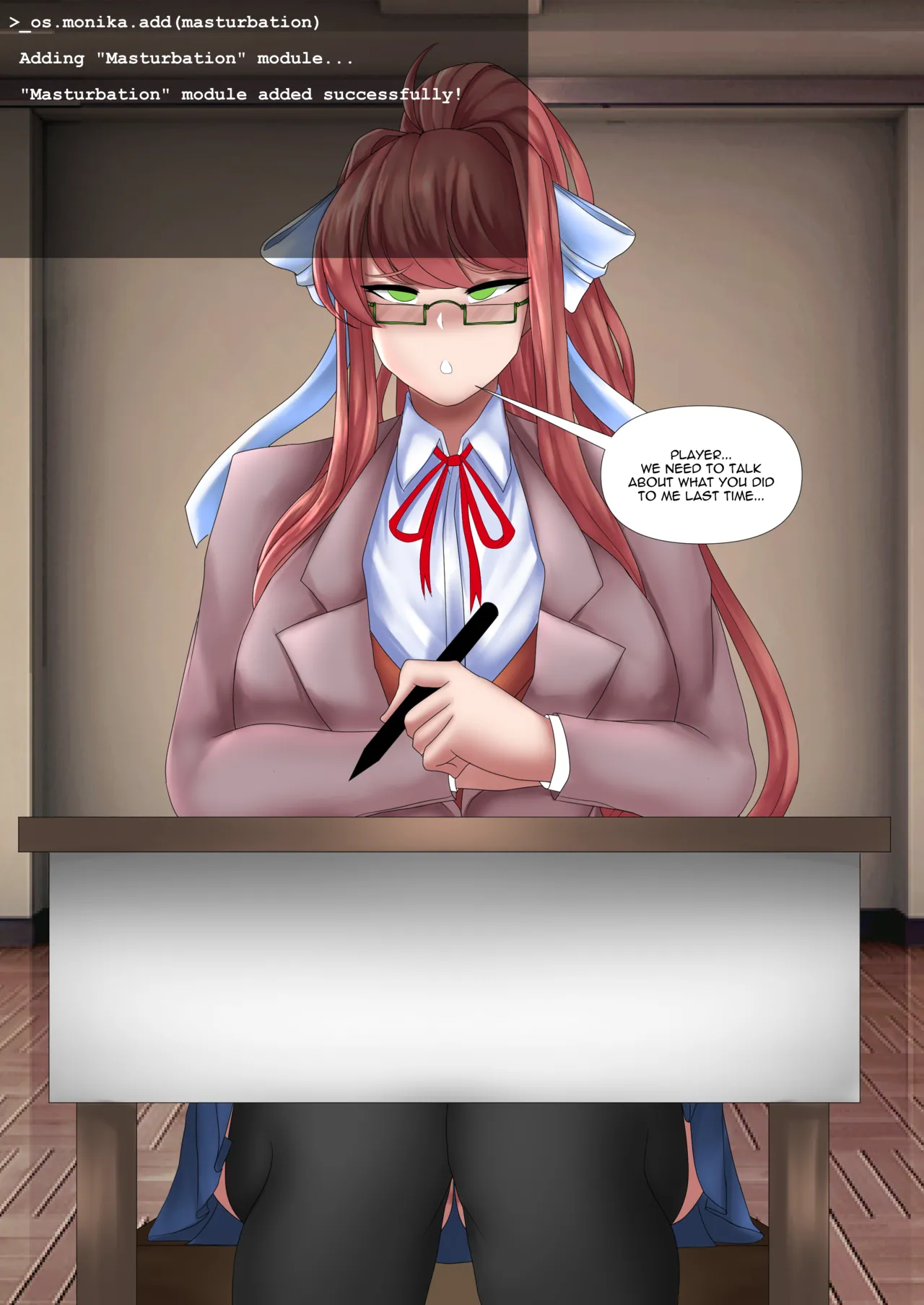 [Gen-kun] Monika Misadventures (Doki Doki Literature Club) [English] [Parody] image number 8