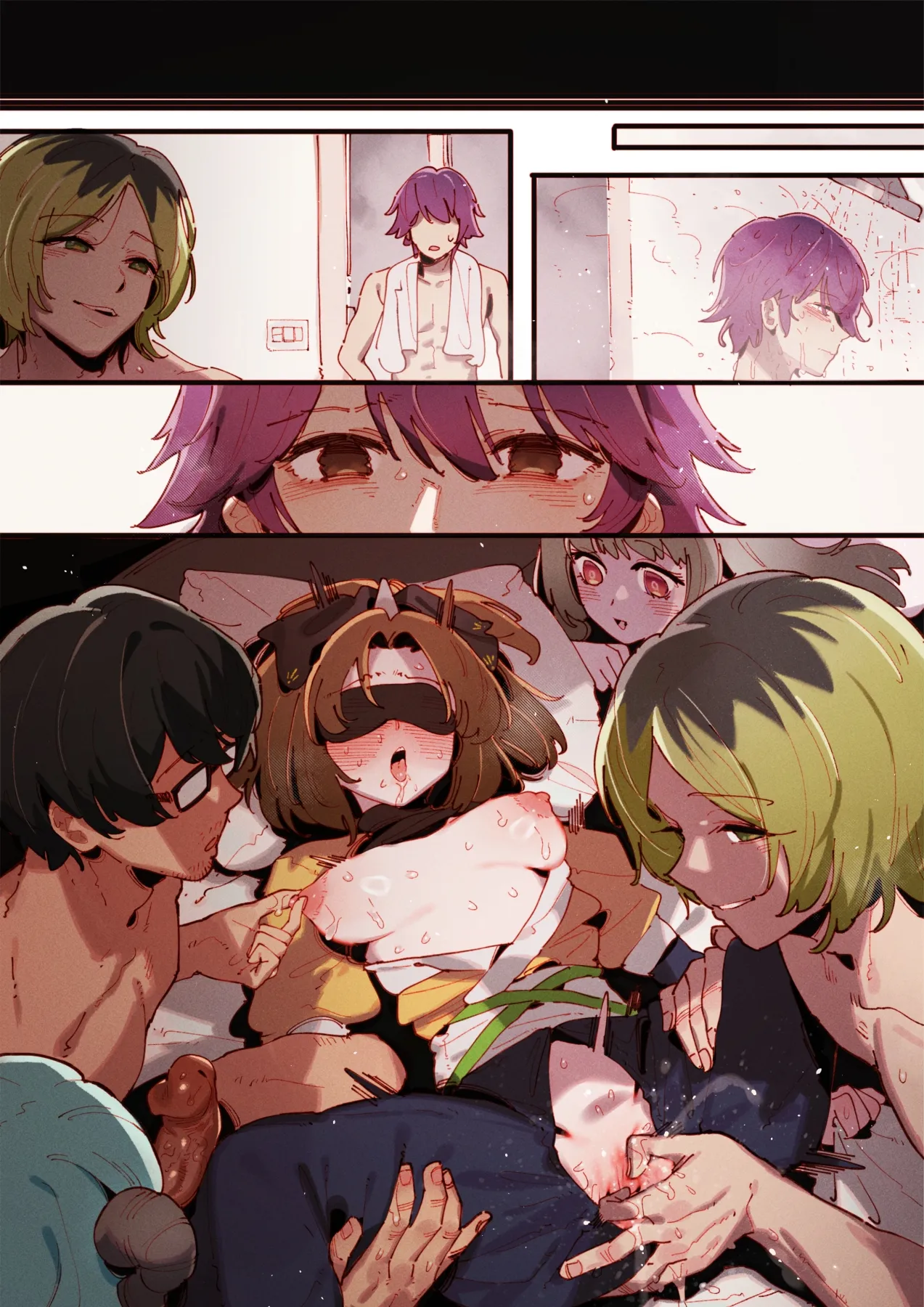 [GSUS] 01-23_Akane &...😎🍆💢 & _Kana &...👒🍆💢 & Miyako (Oshi no Ko) [Chinese] imagen número 86