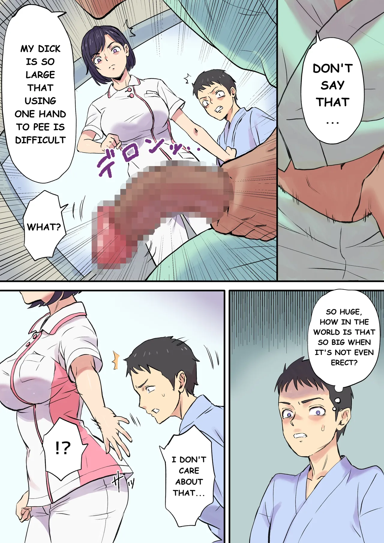 [Shibire Histuji] Milf Nurse Cuckolded The Bed Next Door (ENGLISH) 画像番号 5