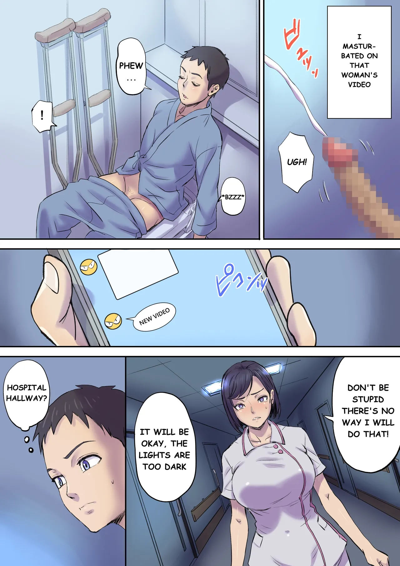 [Shibire Histuji] Milf Nurse Cuckolded The Bed Next Door (ENGLISH) 画像番号 26