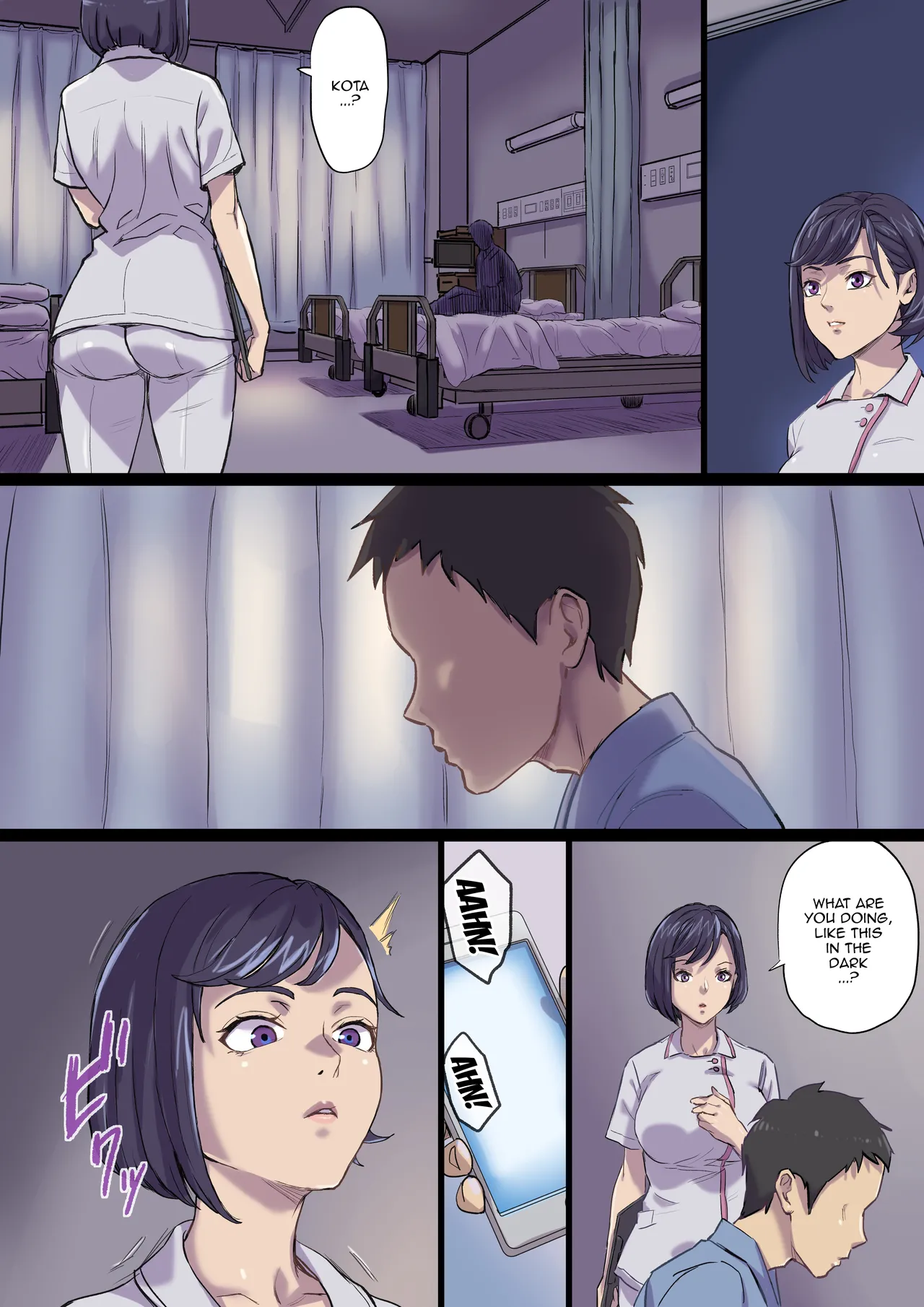 [Shibire Histuji] Milf Nurse Cuckolded The Bed Next Door (ENGLISH) 画像番号 93