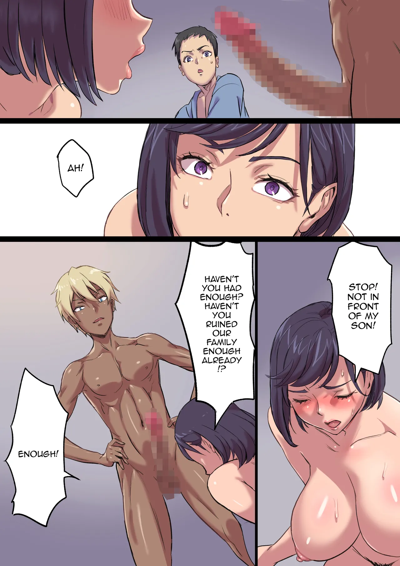 [Shibire Histuji] Milf Nurse Cuckolded The Bed Next Door (ENGLISH) 画像番号 104