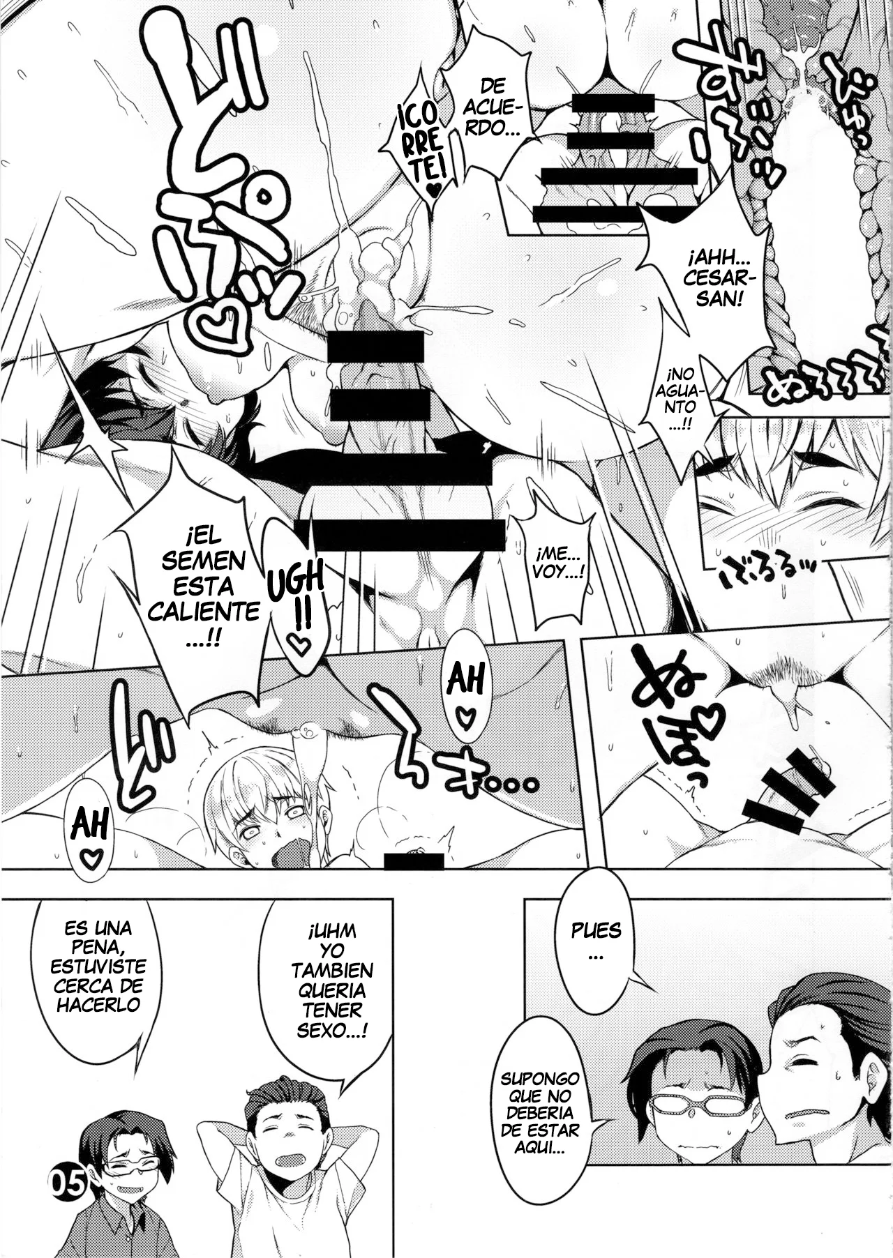 (C97) [Zandaka-77yen (Shiroobi)] Saemonza ga DC o Tsumamigui Suru Hon｜Un doujin donde Saemonza le da una probadita a DC (Girls und Panzer) [Spanish] [Erwin Pry] image number 5