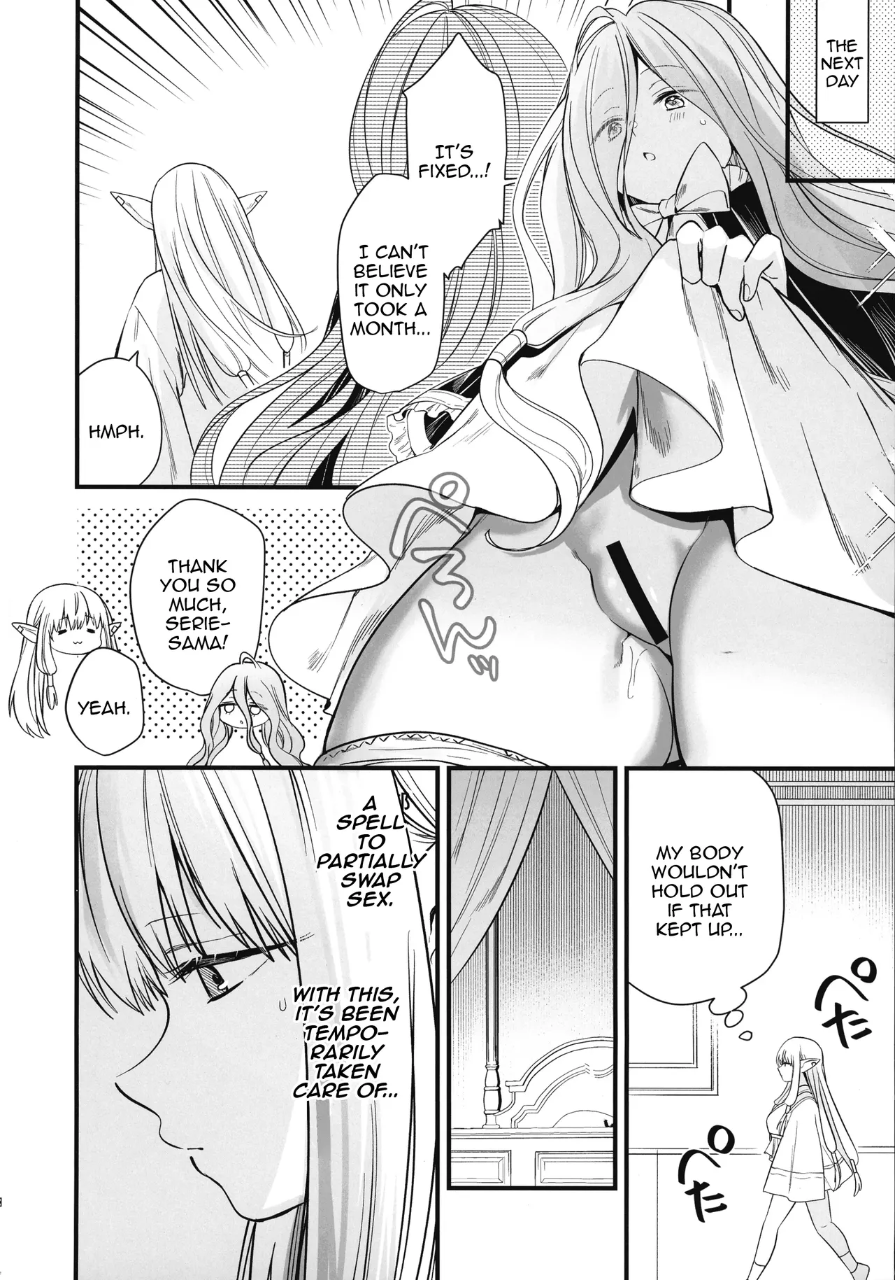 (C105) [PANA LAND (Kazepana)] Deshi no Osewa wa Dai Mahoutsukai no Oshigoto | Looking After One's Disciples Is A Great Mage's Responsibility (Sousou no Frieren) [English] {Doujins.com} Bildnummer 27