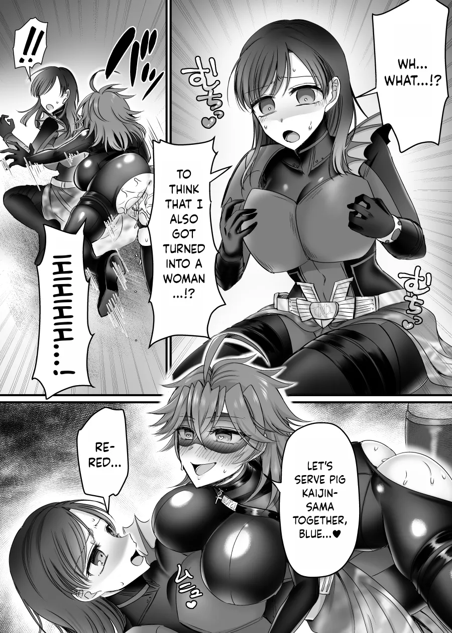 [Amaia Okashi Seisakusho (Moegi Oji-san)] Saber Red ~Seigi no Zako Onna Sentouin Hero~ | Saber Red ~The Weakling Female Fighter Hero of Justice ~ [English] {Doujins.com} numero di immagine  32