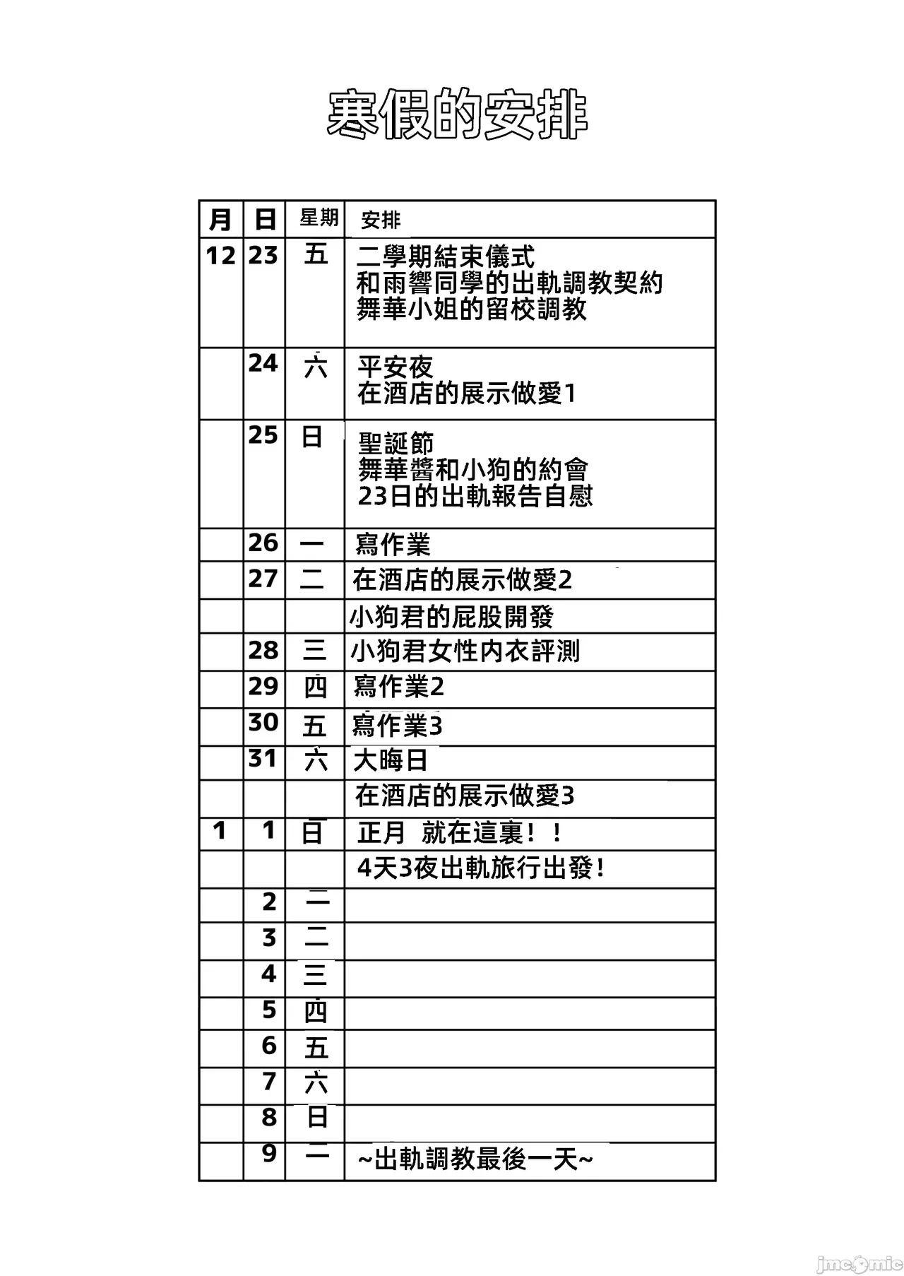 [どちゃくそはっぴー! (夢叶羽どどどちゃん)] 僕と彼女とご主人様の冬休み  1-3 [DL版] [中国翻訳] numero di immagine  92