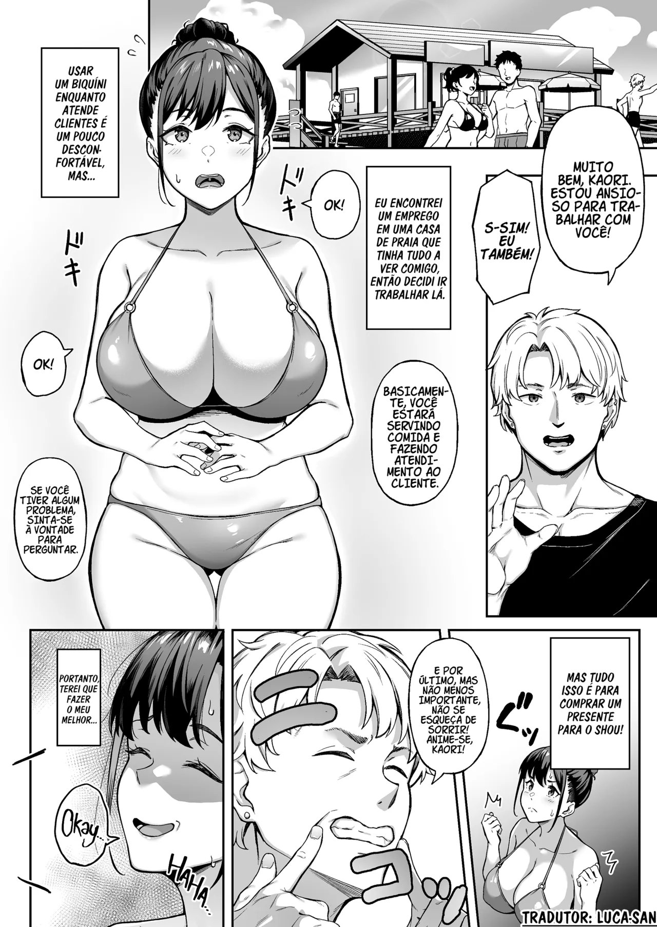 [3104tyome (3104)] Omoide mo Kaori mo | Memórias e Kaori [Portuguese-BR] [Luca-San] [Digital] 5eme image