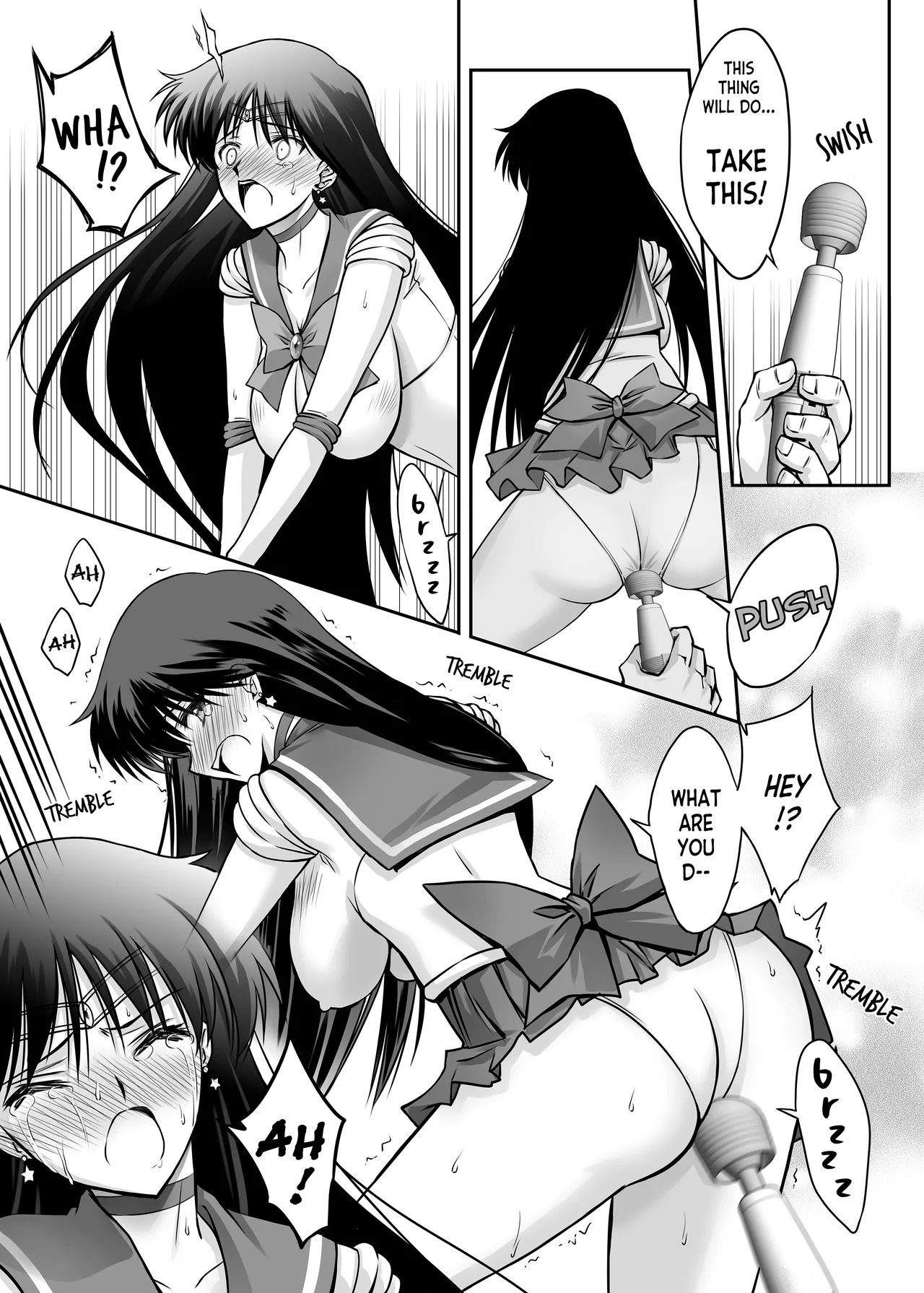 [Blue Garnet (Serizawa Katsumi)] Sono Hoshi wa Yogosarete | The Star was Defiled (Bishoujo Senshi Sailor Moon) [English] [Digital] numero di immagine  13