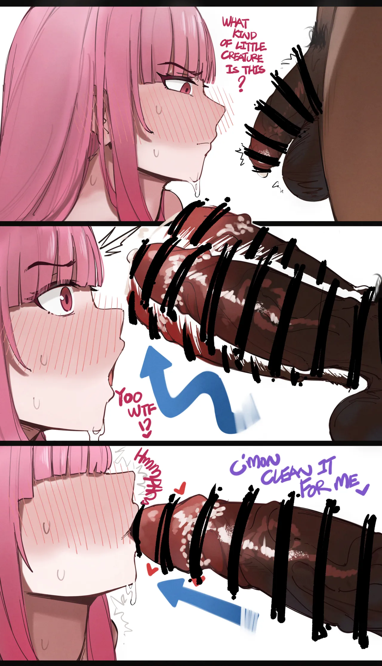 [Mr.CatMan燕潼] Mori Calliope Short Manga (Hololive English) Bildnummer 1