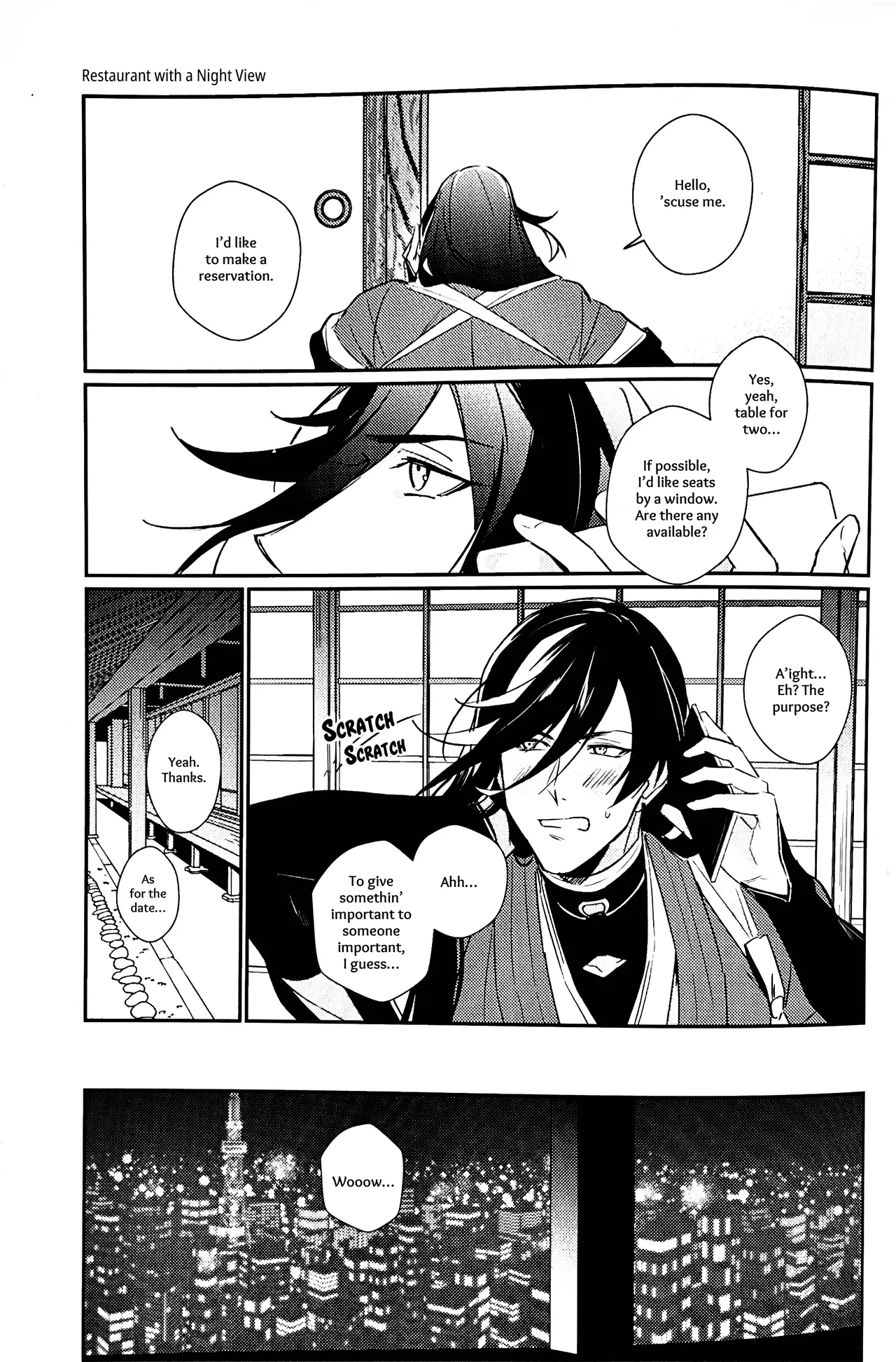 [Jibica (Hanaji)] Mimikazari Tenmatsuki | Memoirs of the Earrings (Touken Ranbu) [English] [mayabird] 이미지 번호 8
