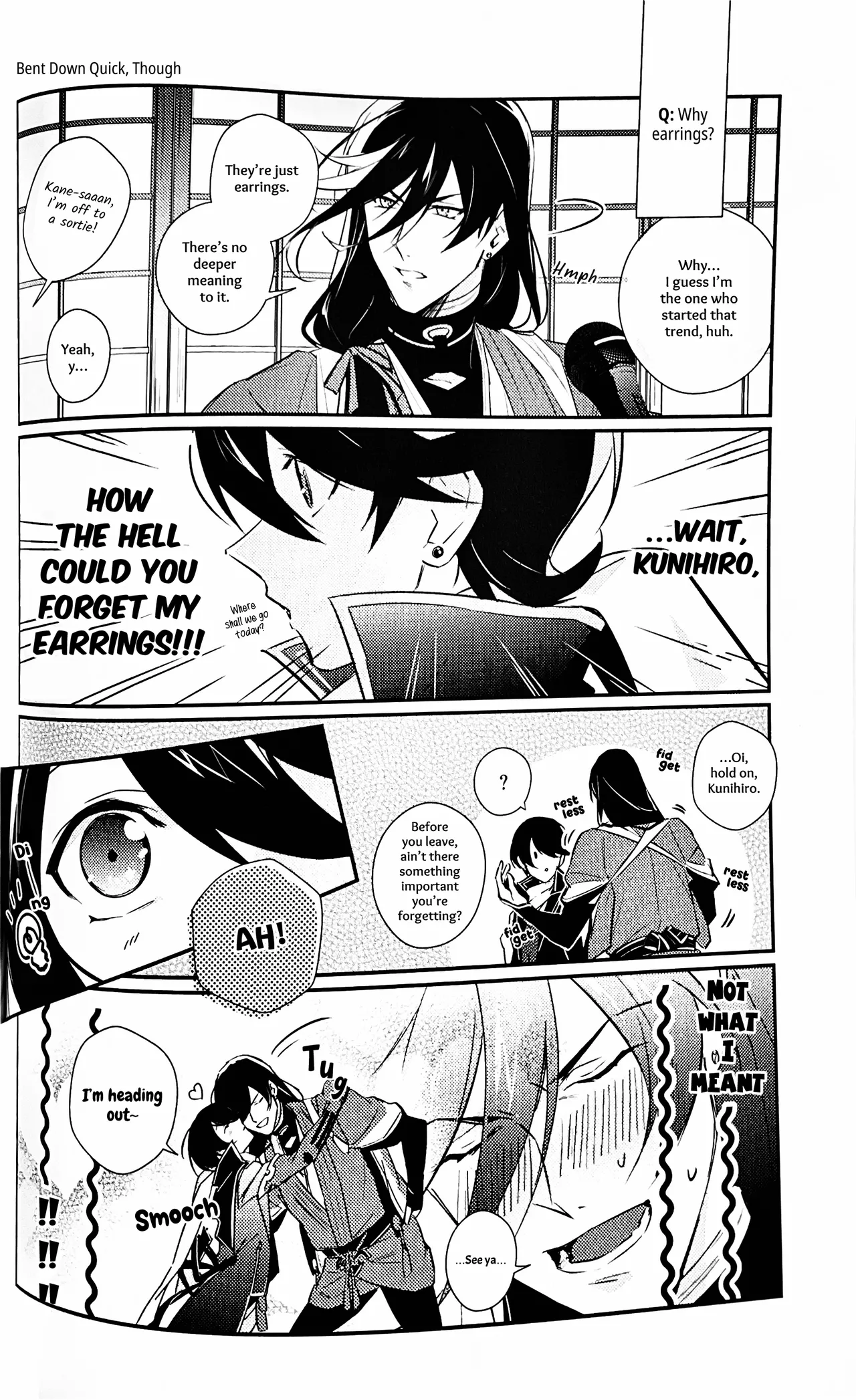 [Jibica (Hanaji)] Mimikazari Tenmatsuki | Memoirs of the Earrings (Touken Ranbu) [English] [mayabird] 이미지 번호 13