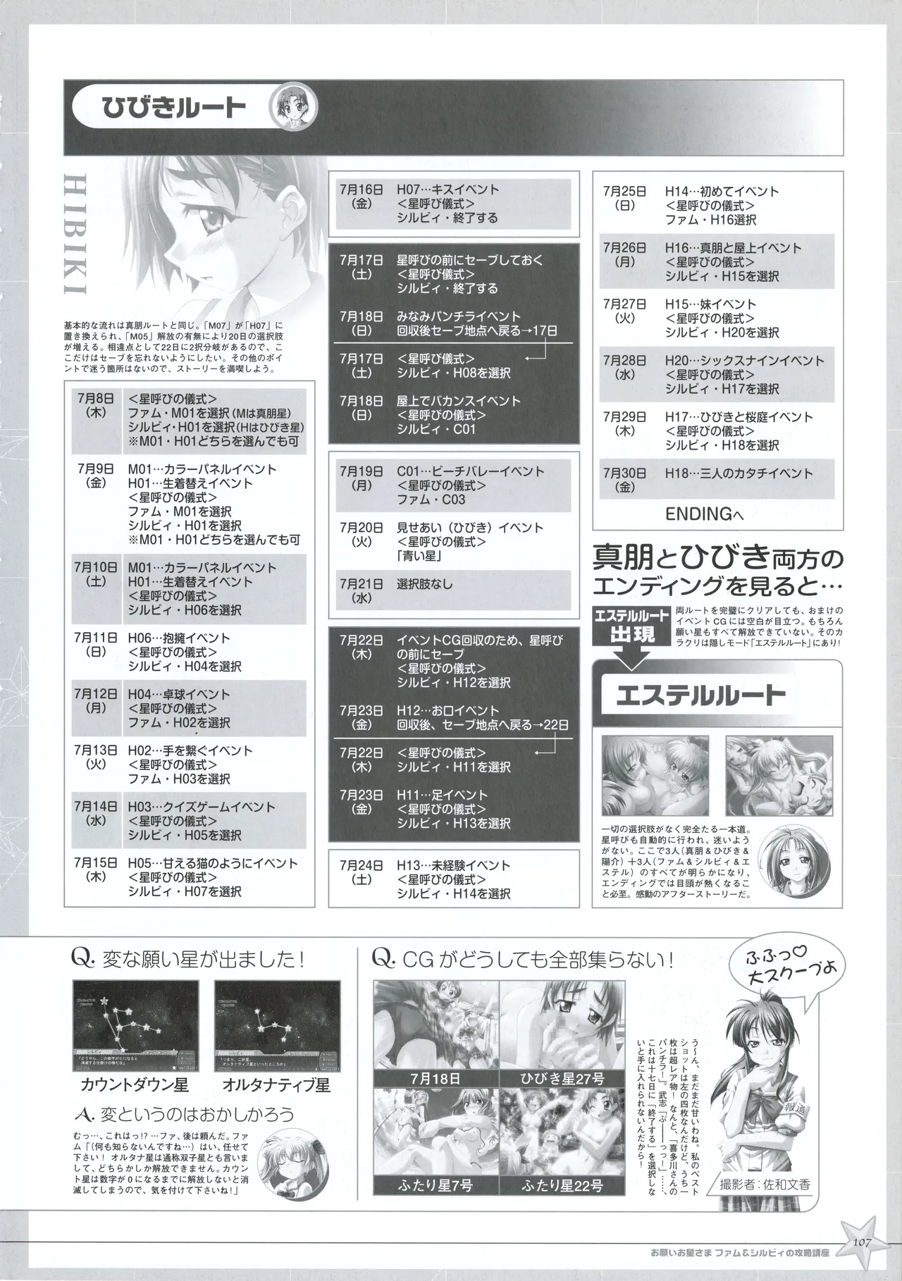 [PULLTOP] Onegai Ohoshi-sama Visual Fanbook 이미지 번호 114