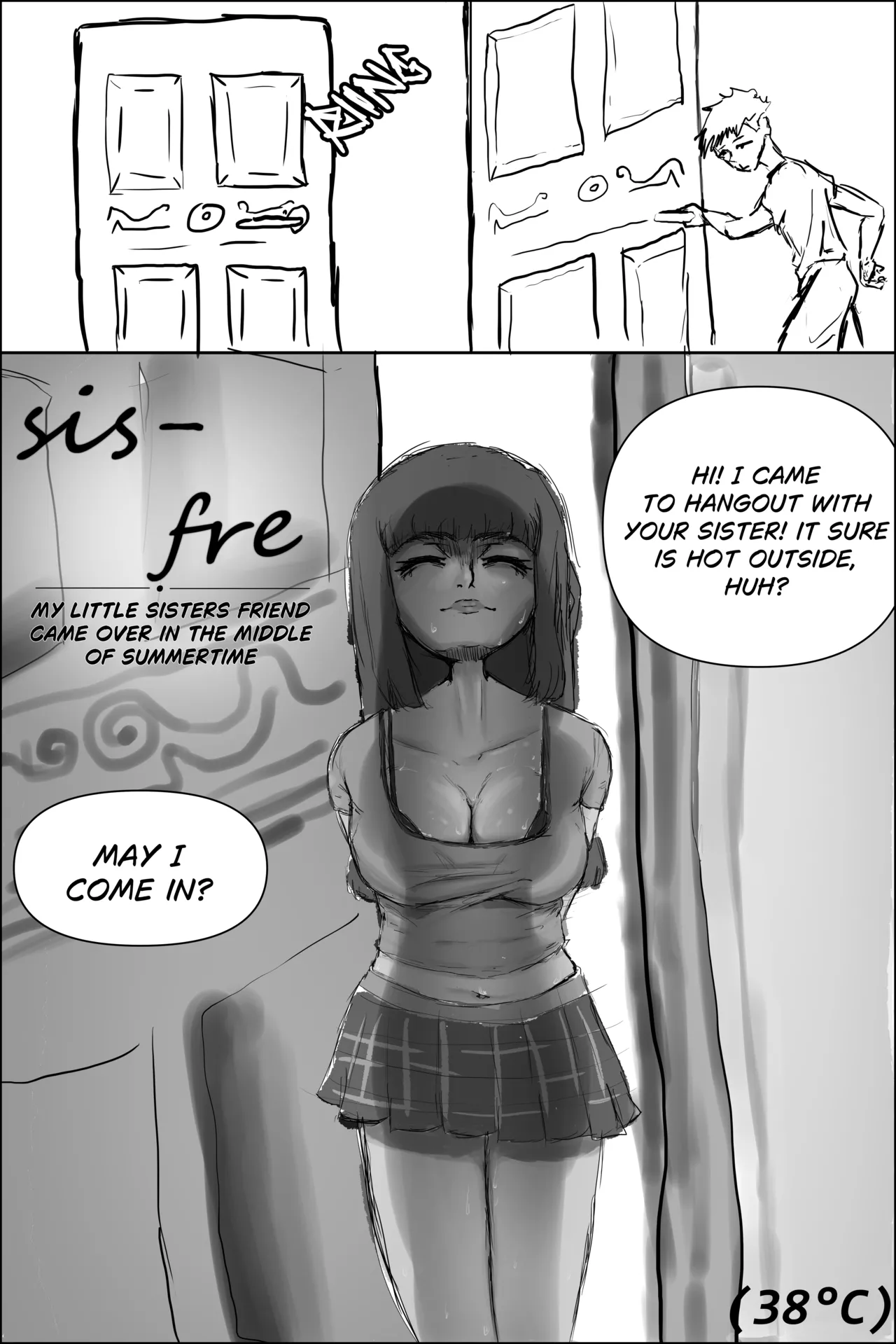 Sis-Fre - My Sister's Friend Came Over in the Middle of Summertime 이미지 번호 1