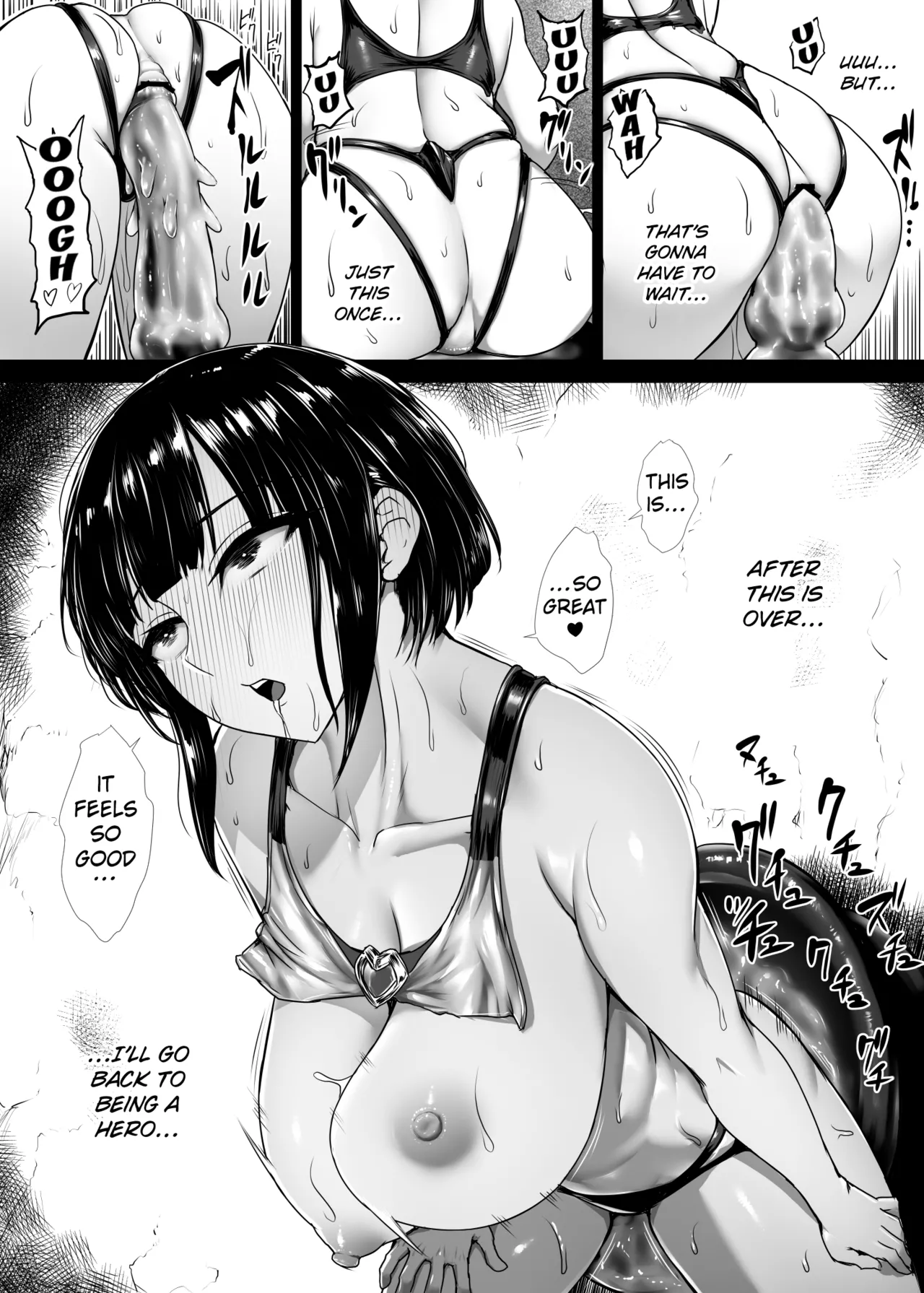 [Ishimiso] Heroine Koumon Choukyou part 1-2 [English] [Kuraudo] 图片编号 35