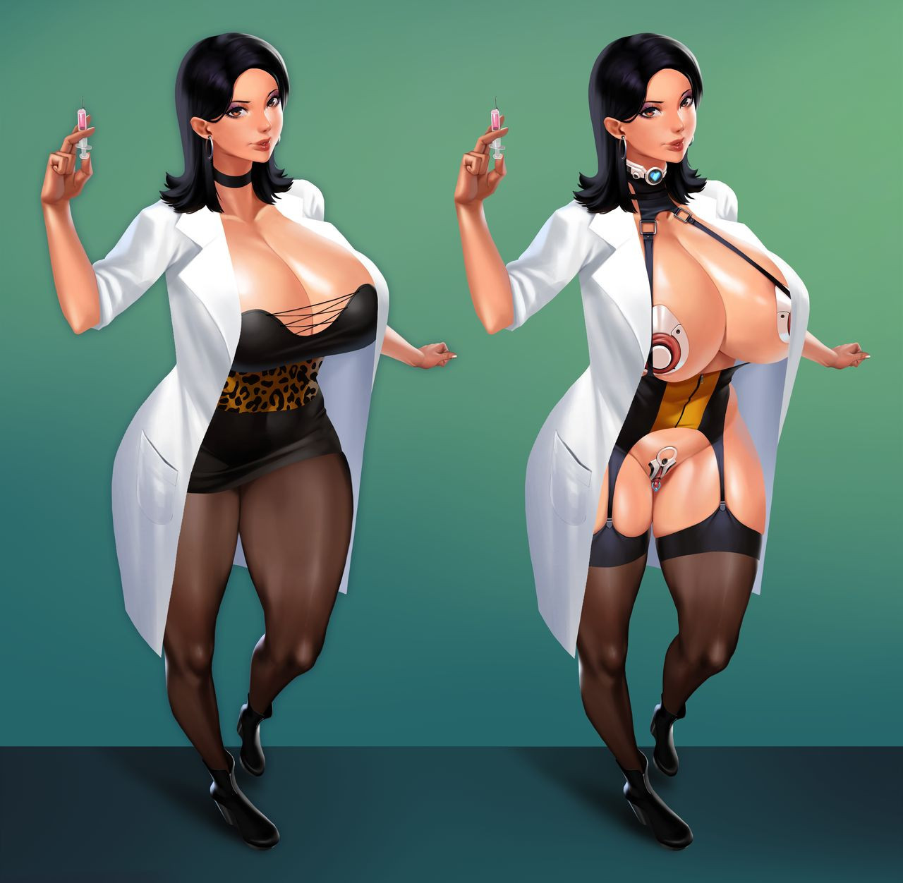 [Yuzhou] Gaping School Ch. 2 [Russian] [Babaik@] image number 4