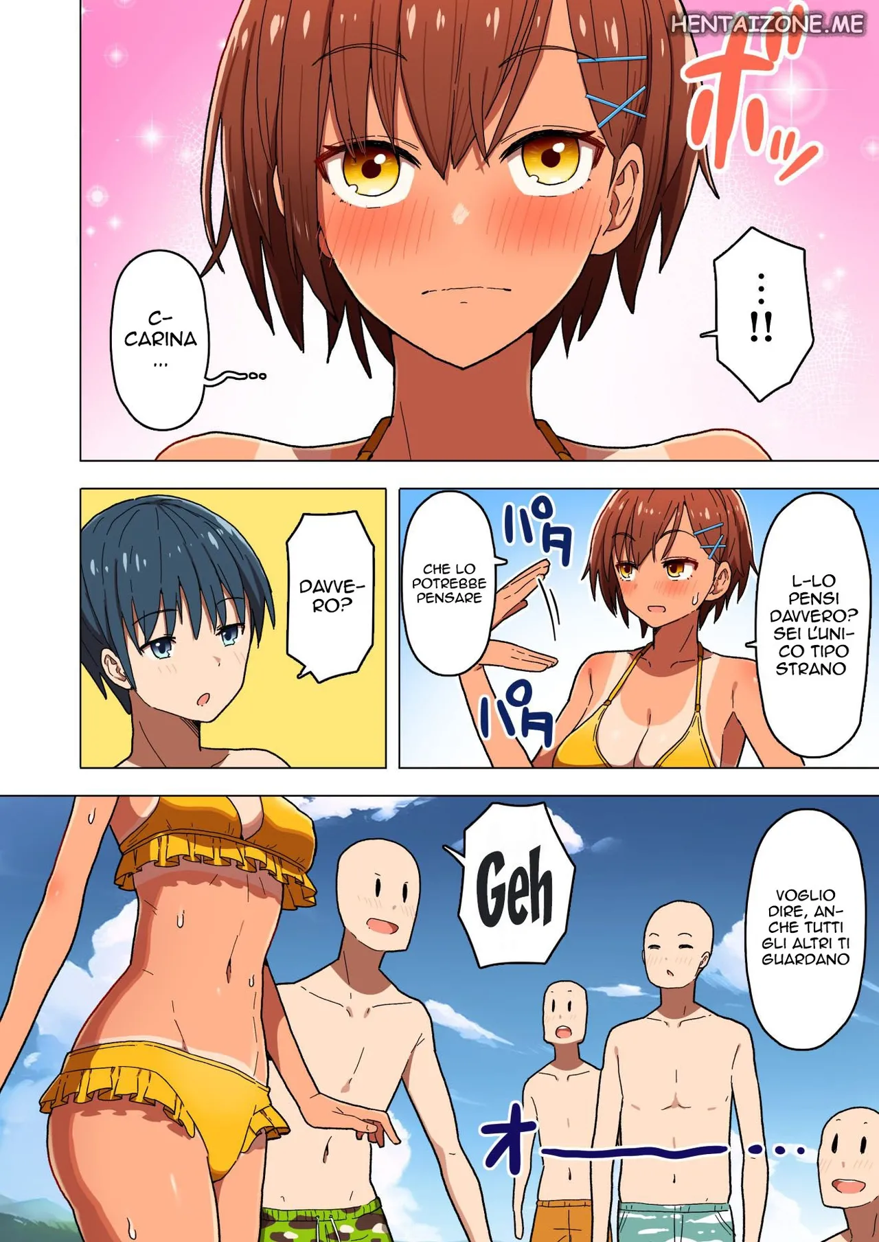 [Kurumaya Koudou] Shuugaku Ryokou, Kanojo Ubarareru Nettaiya | Gita scolastica, una notte tropicale in cui lei viene portata via [Italian] 이미지 번호 11