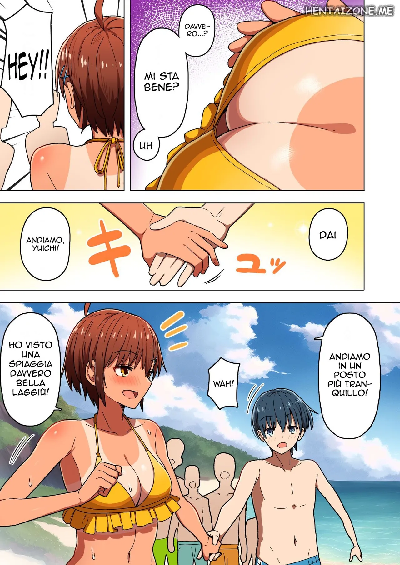 [Kurumaya Koudou] Shuugaku Ryokou, Kanojo Ubarareru Nettaiya | Gita scolastica, una notte tropicale in cui lei viene portata via [Italian] 이미지 번호 12