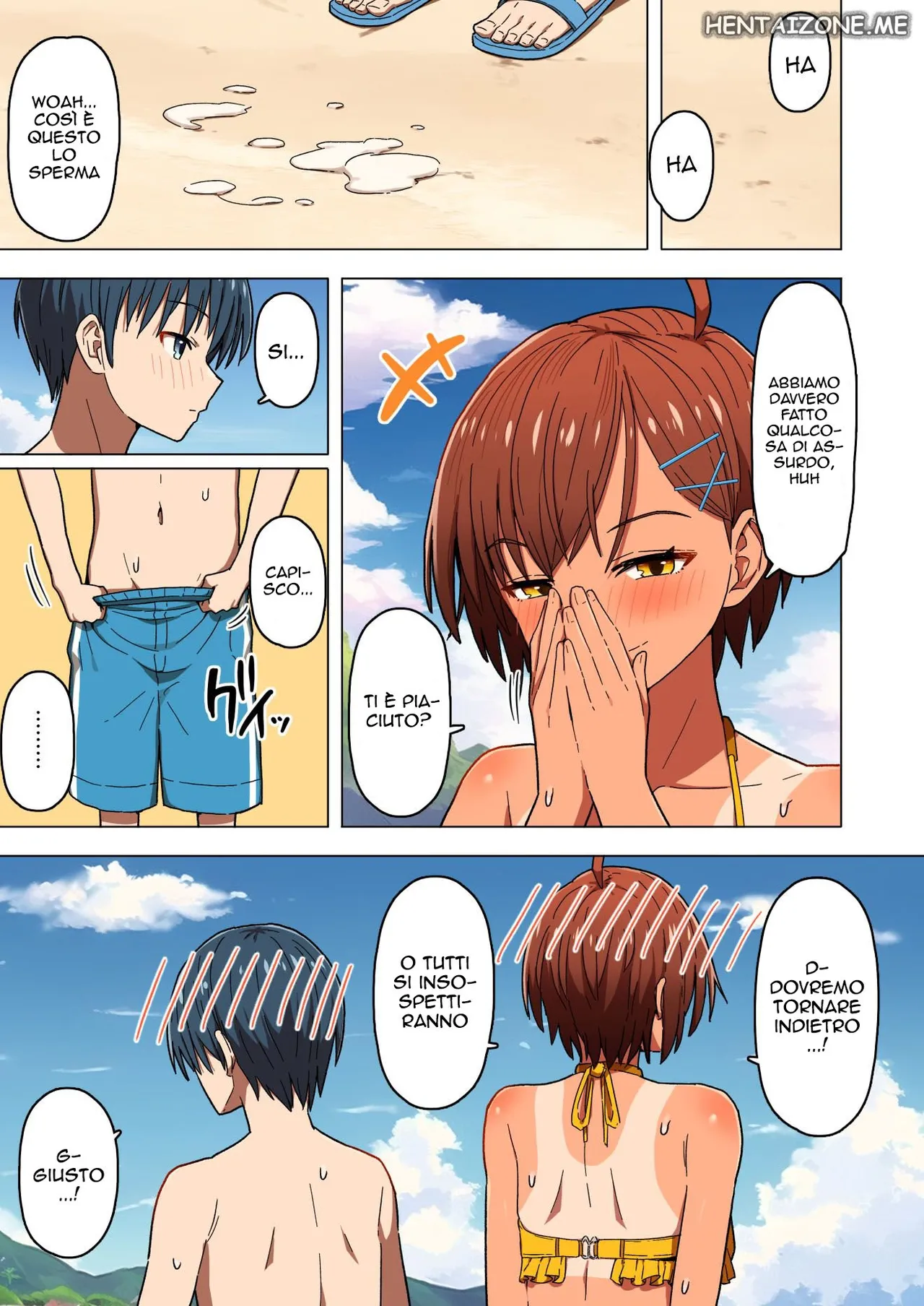 [Kurumaya Koudou] Shuugaku Ryokou, Kanojo Ubarareru Nettaiya | Gita scolastica, una notte tropicale in cui lei viene portata via [Italian] 이미지 번호 24