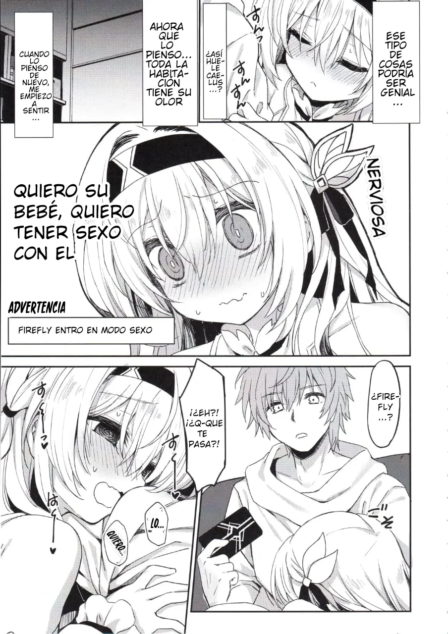 (C105) [Navy Blue (Kagura Nanaki)] Firefly wa Caelus to ∞ Shitai!! (Honkai: Star Rail) [Spanish] [Digital] image number 8