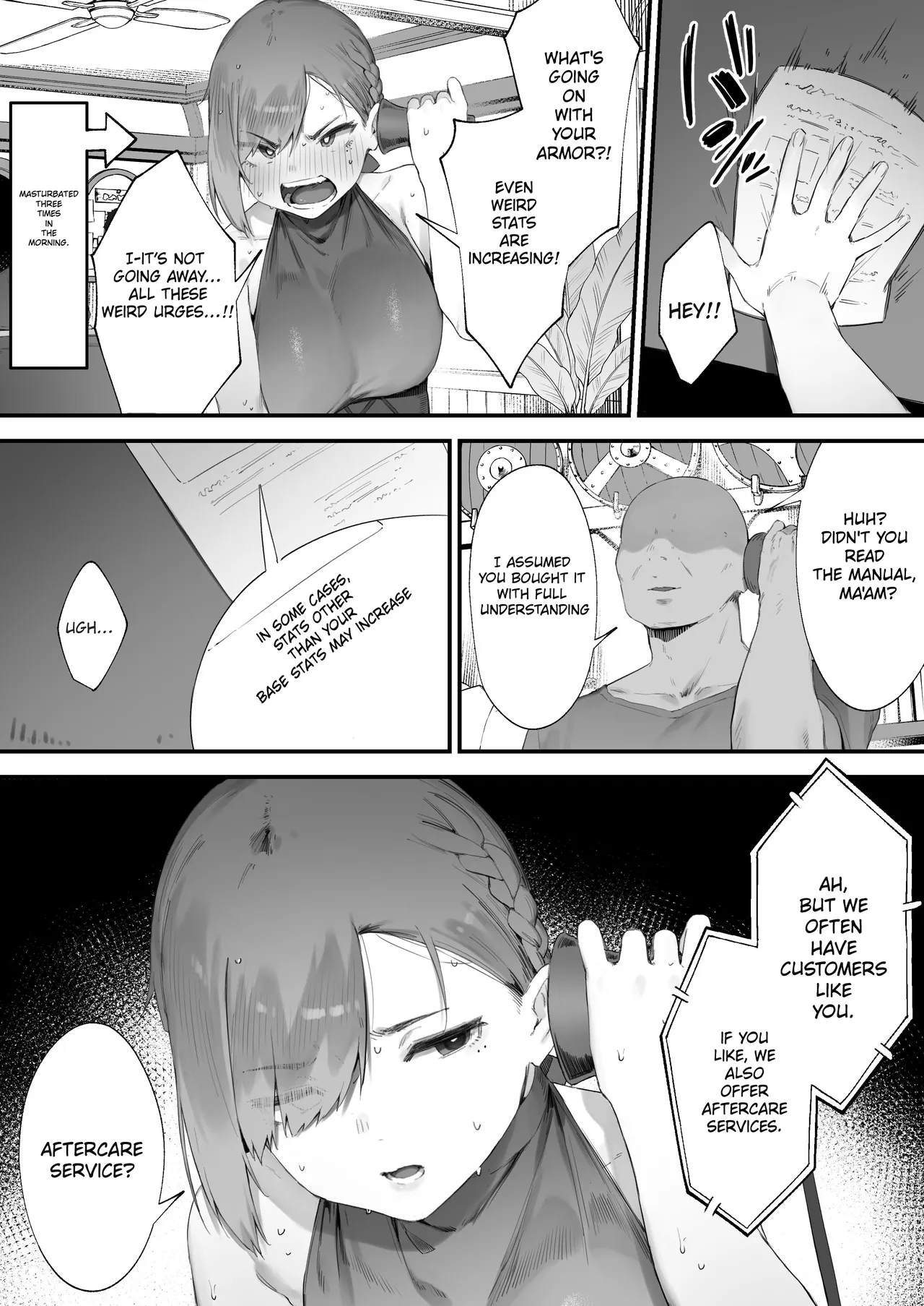 [Nigiri Usagi] Hen na Soubi no Sei de O◯nko Kowareteshimatta de wa Nai ka! [Incomplete] 이미지 번호 17